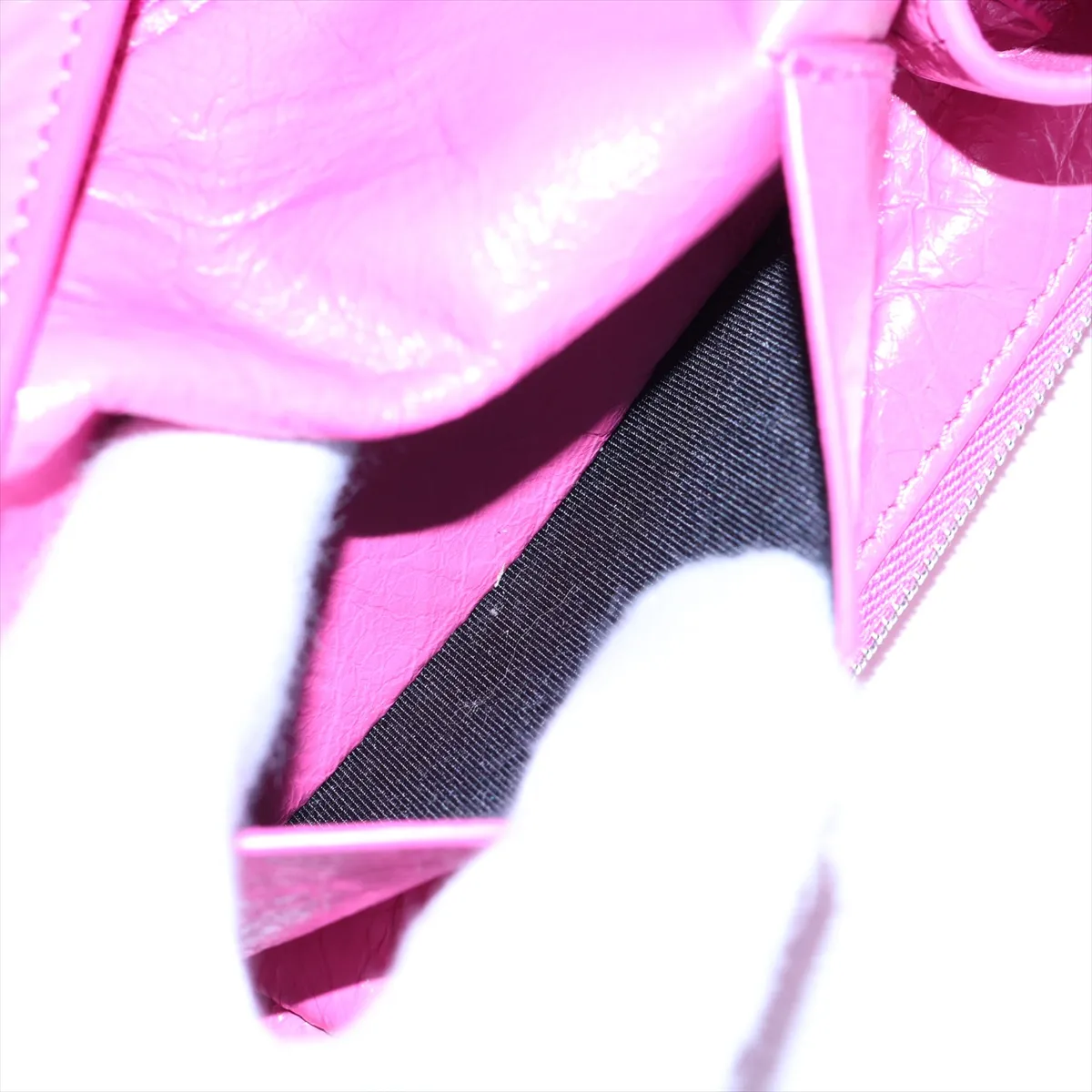 Superbusy Leather Shoulder Bag, Pink, 762516 — view 13