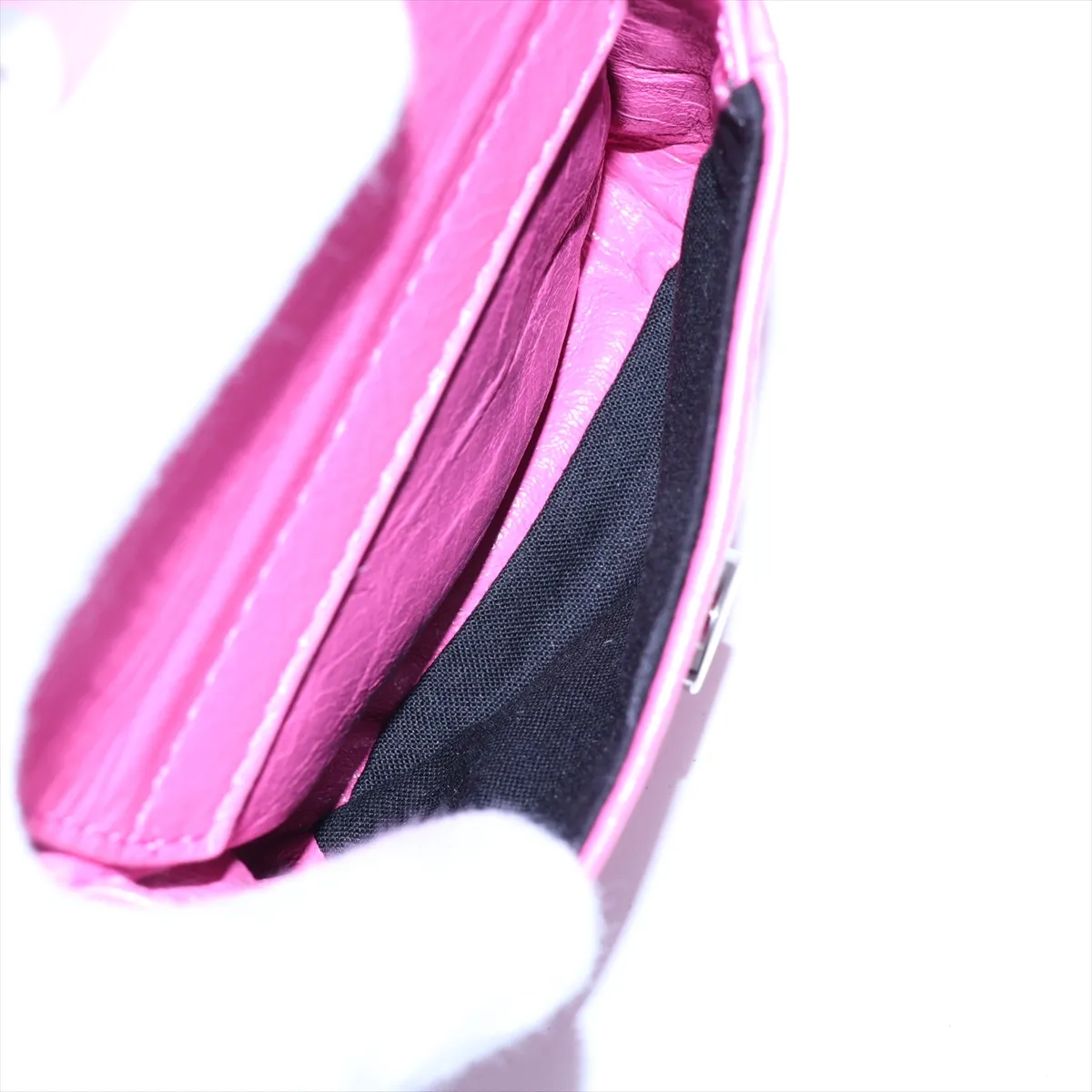 Superbusy Leather Shoulder Bag, Pink, 762516 — view 10