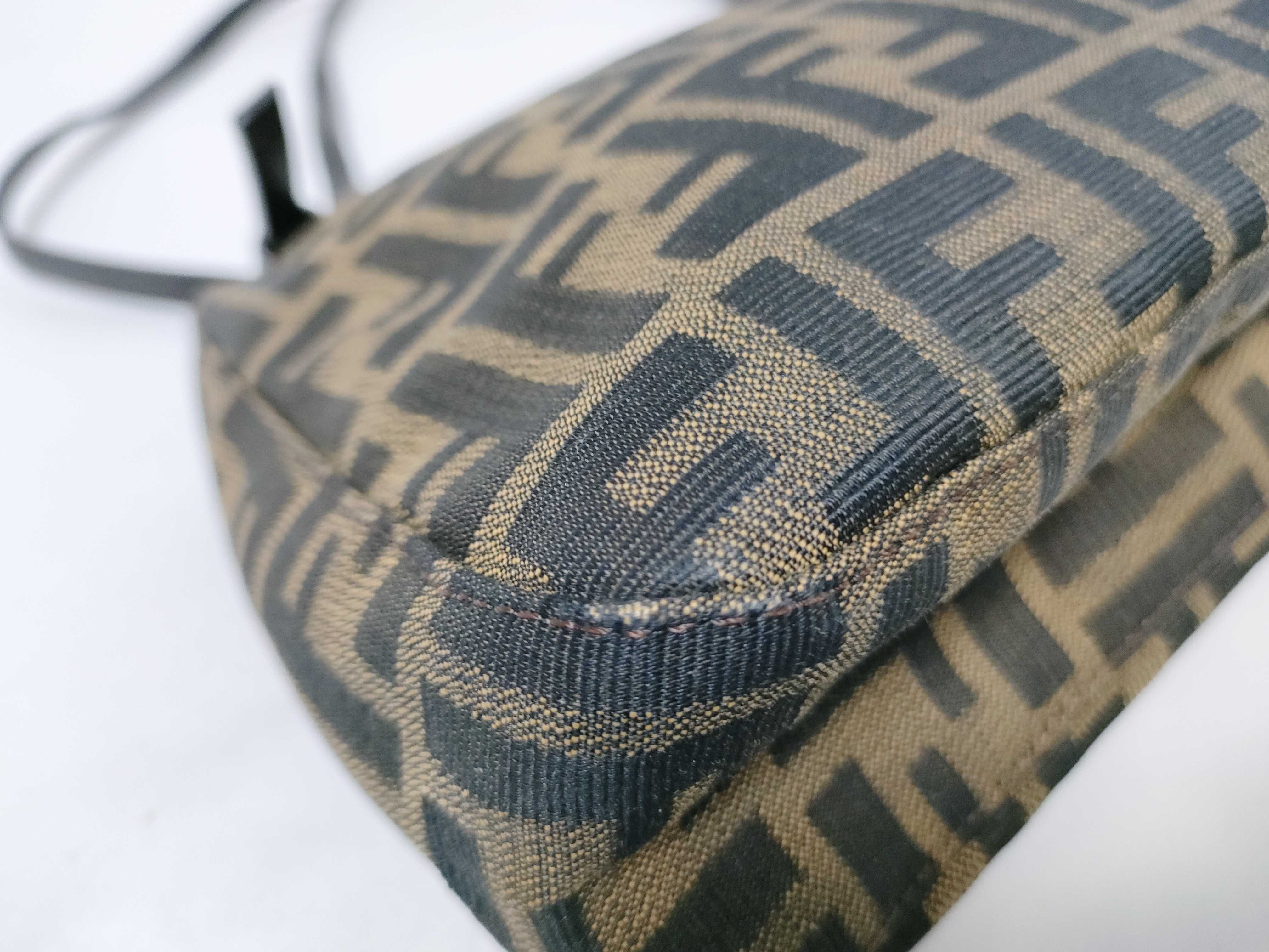 Zucca pattern Fendi Mamma Bucket Zucca handbag — view 6