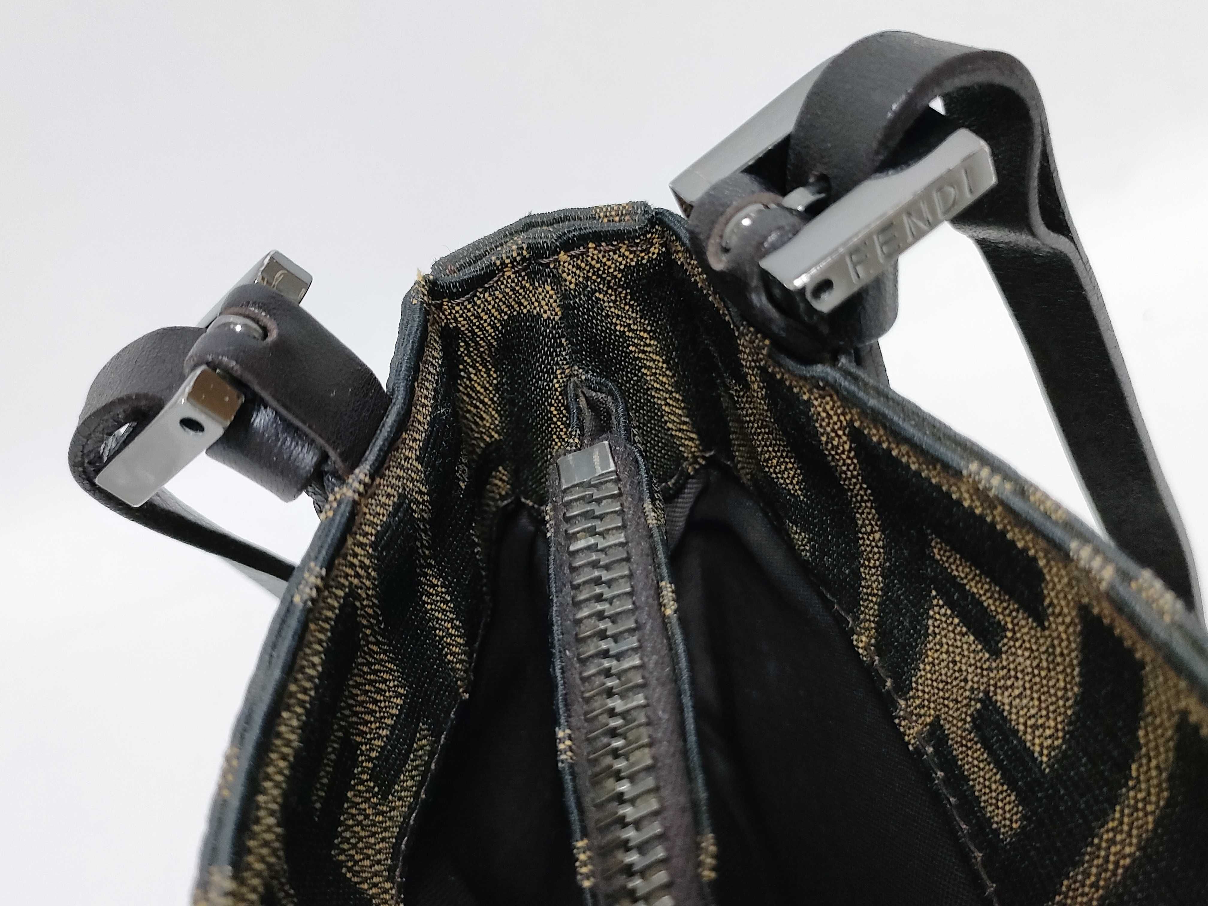 Zucca pattern Fendi Mamma Bucket Zucca handbag — view 9