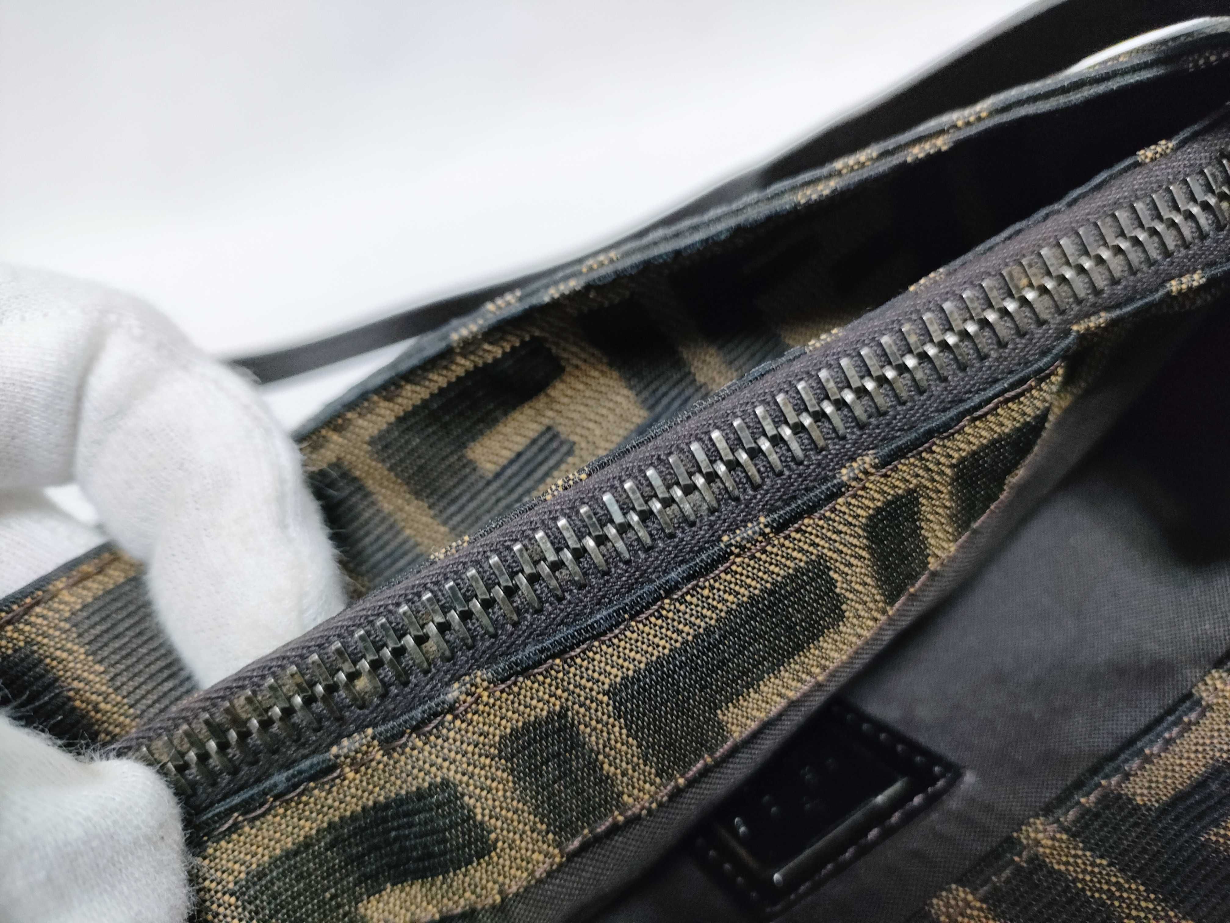 Zucca pattern Fendi Mamma Bucket Zucca handbag — view 10
