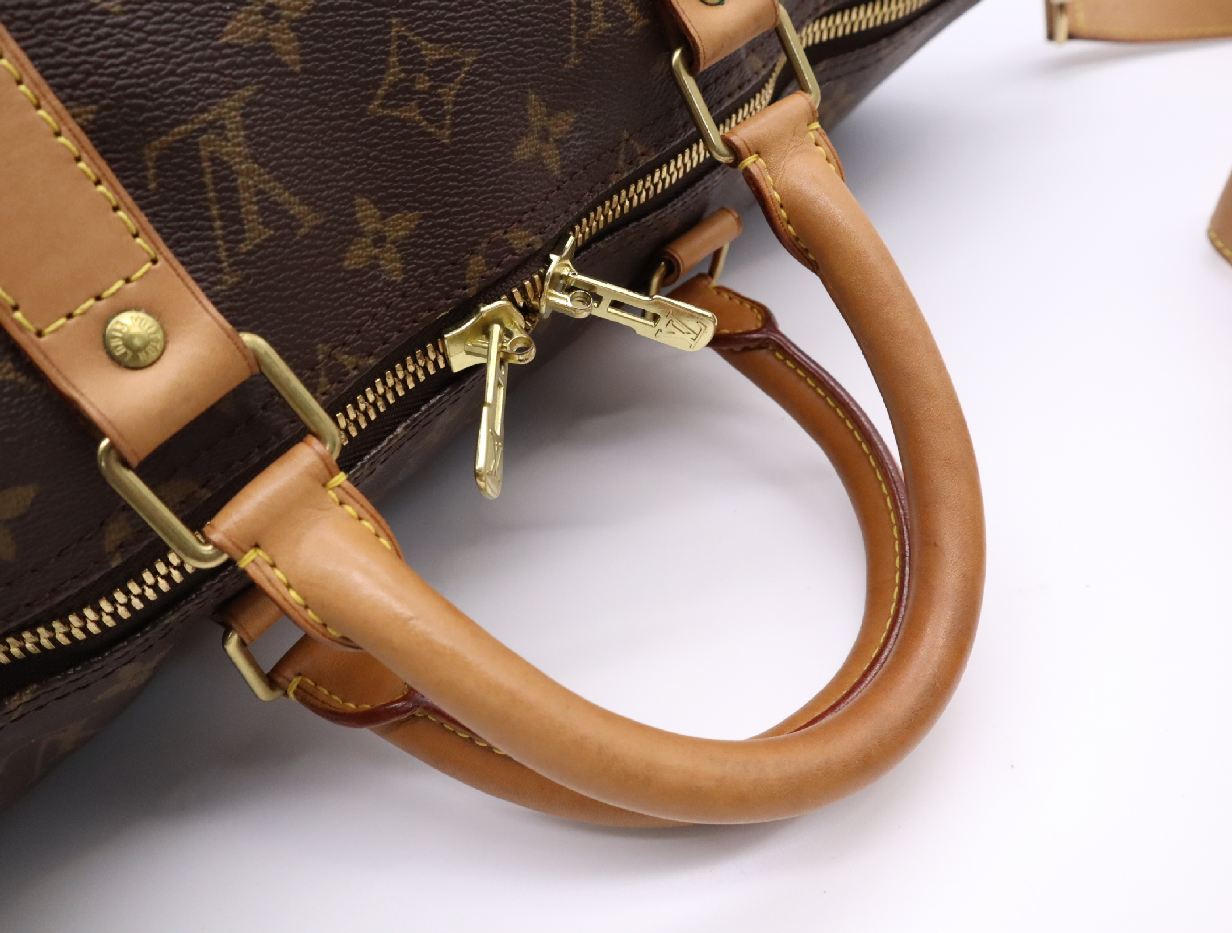 M41416 Monogram Keepall Bandoulière 50 Boston Bag with Shoulder Strap — view 13