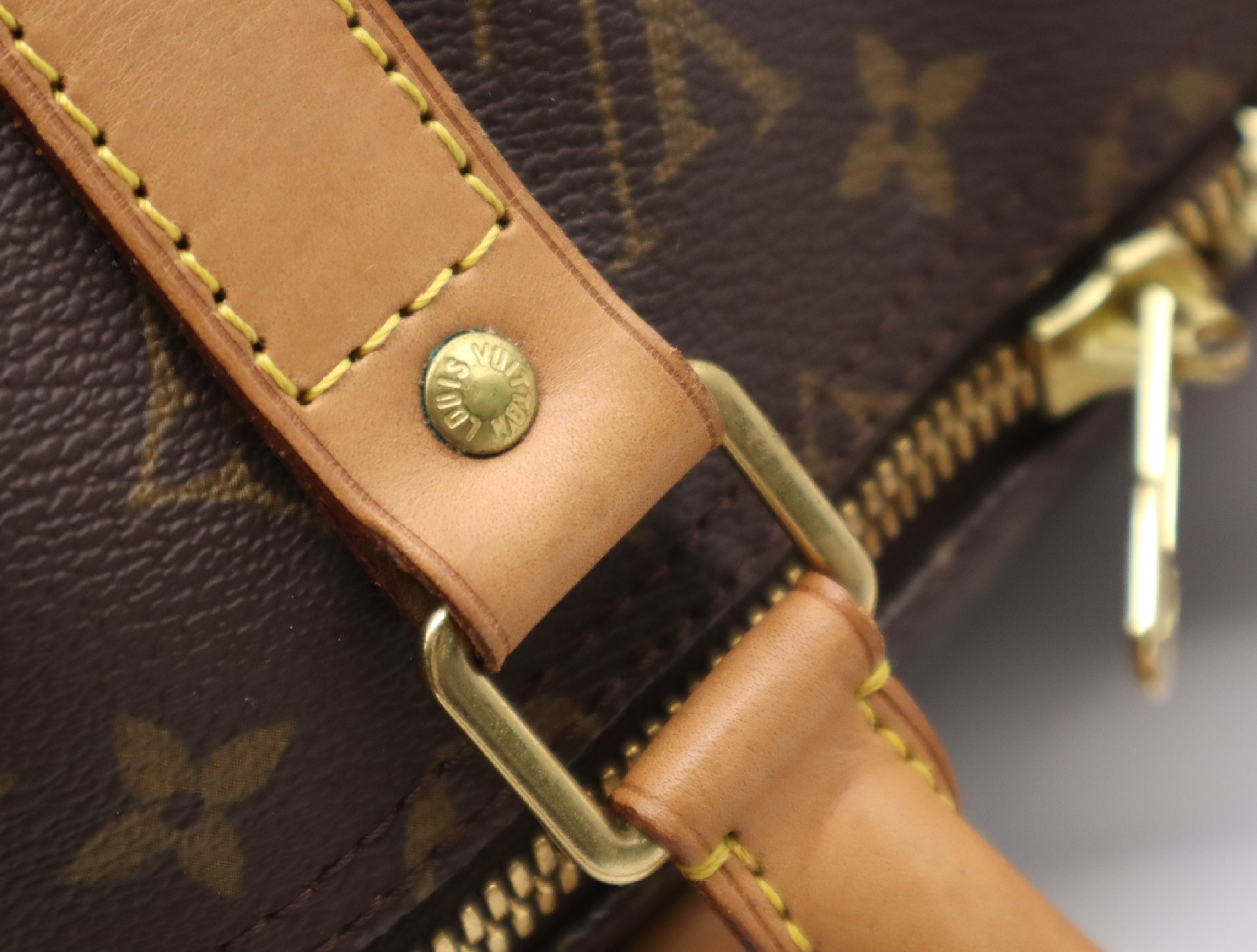 M41416 Monogram Keepall Bandoulière 50 Boston Bag with Shoulder Strap — view 9