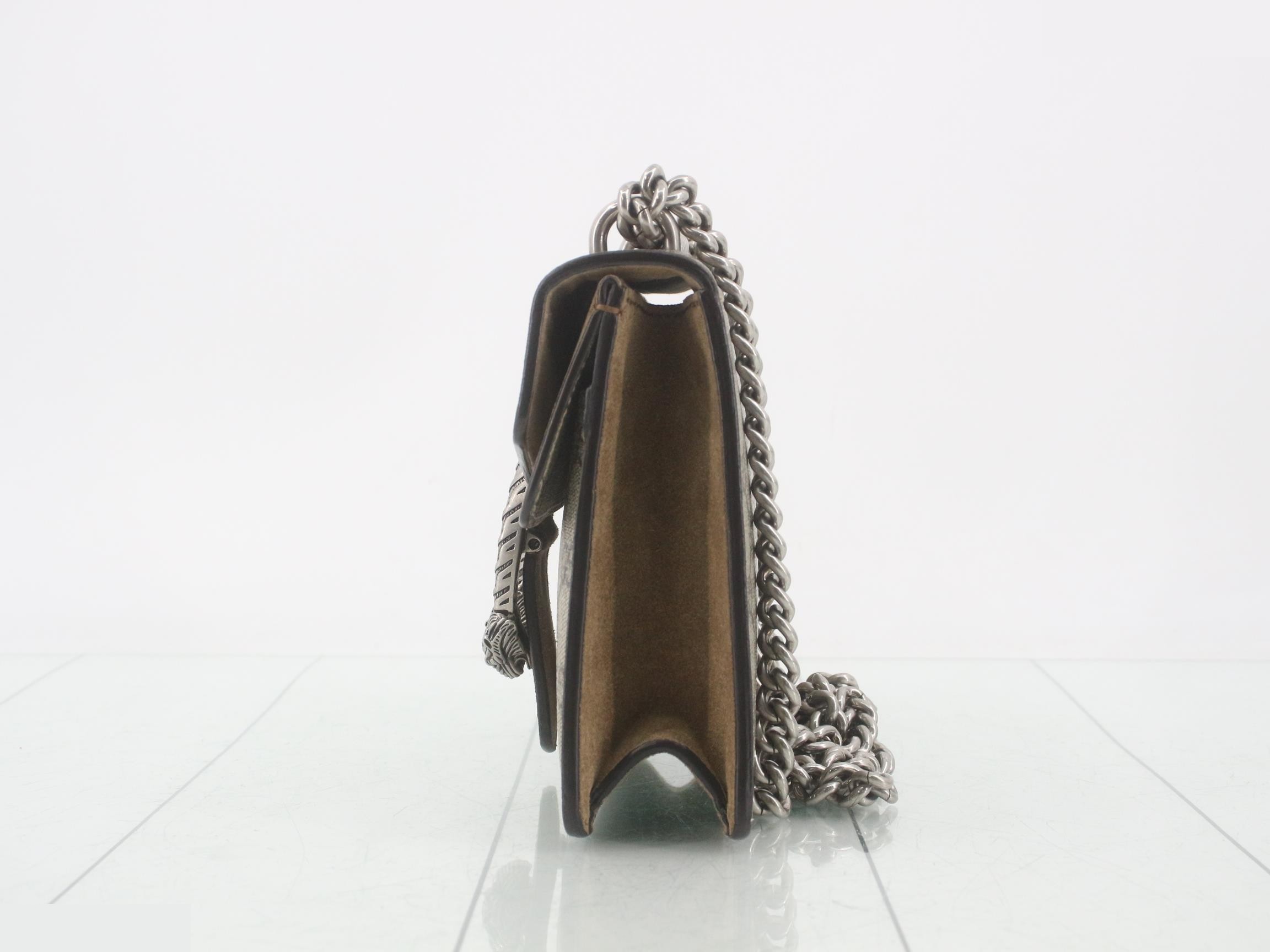 Dionysus GG Supreme Chain Shoulder Bag — view 3