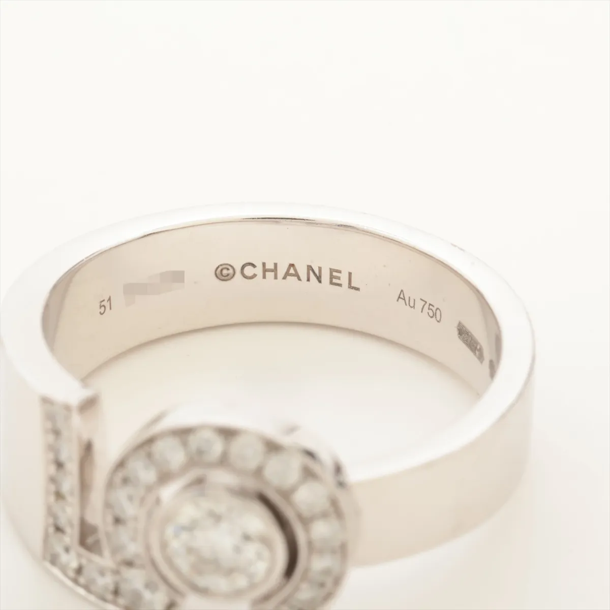 Eternal Chanel N°5 Diamond Ring 750(WG) 6.5g 51 ET1378 — view 3