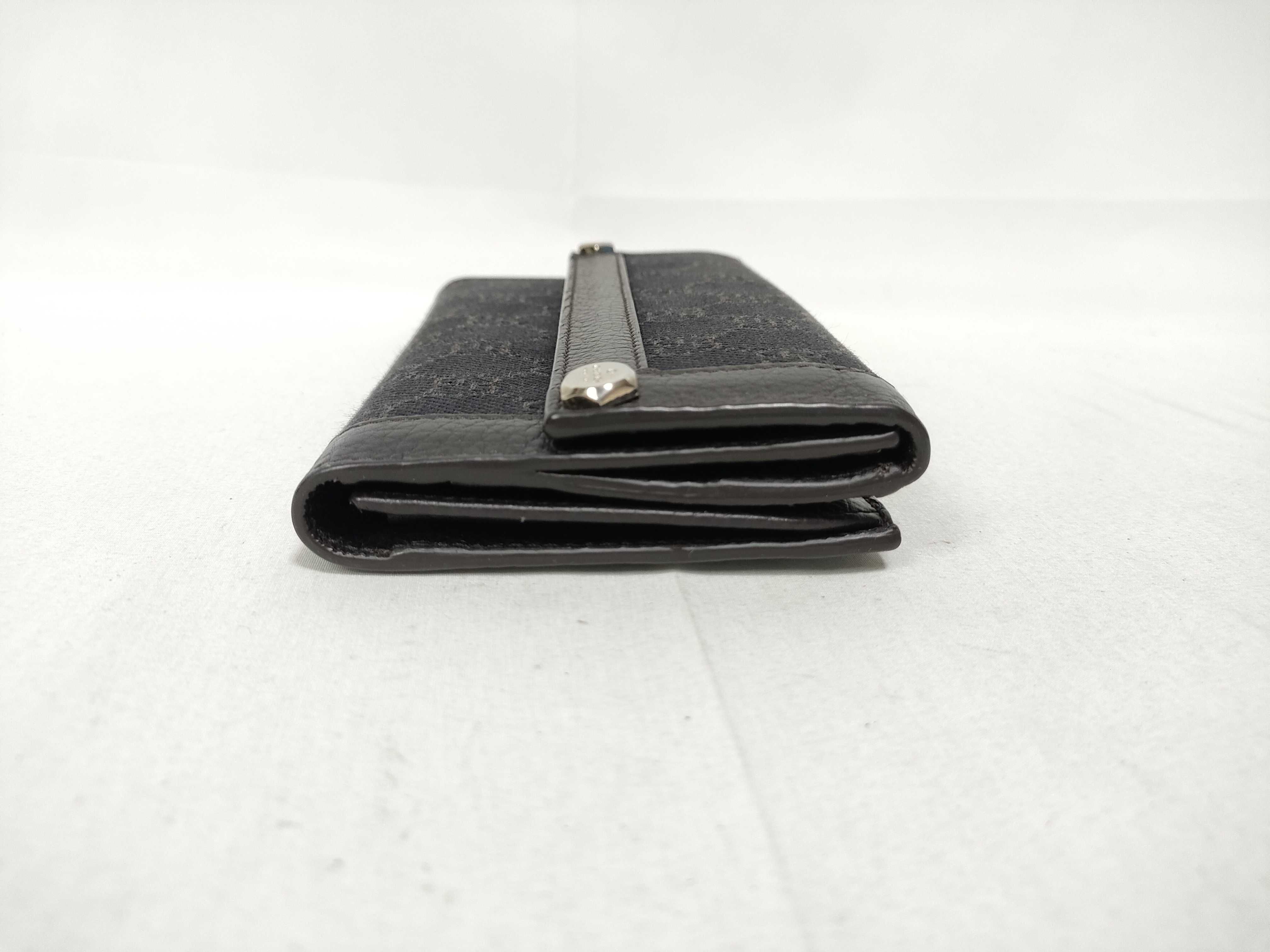 GG Canvas Bi-fold Long Wallet with Double Snap Closure — view 5