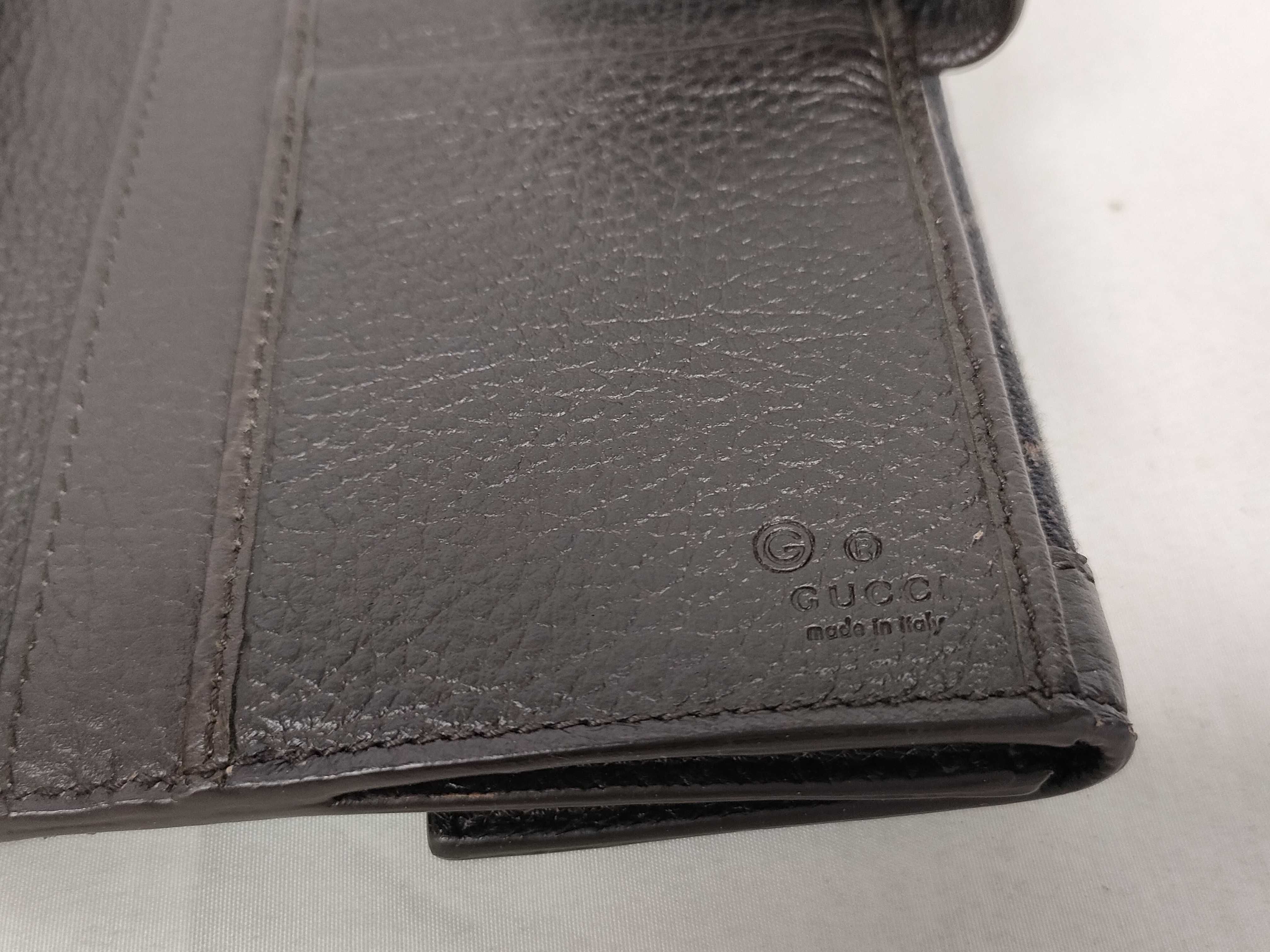 GG Canvas Bi-fold Long Wallet with Double Snap Closure — view 10