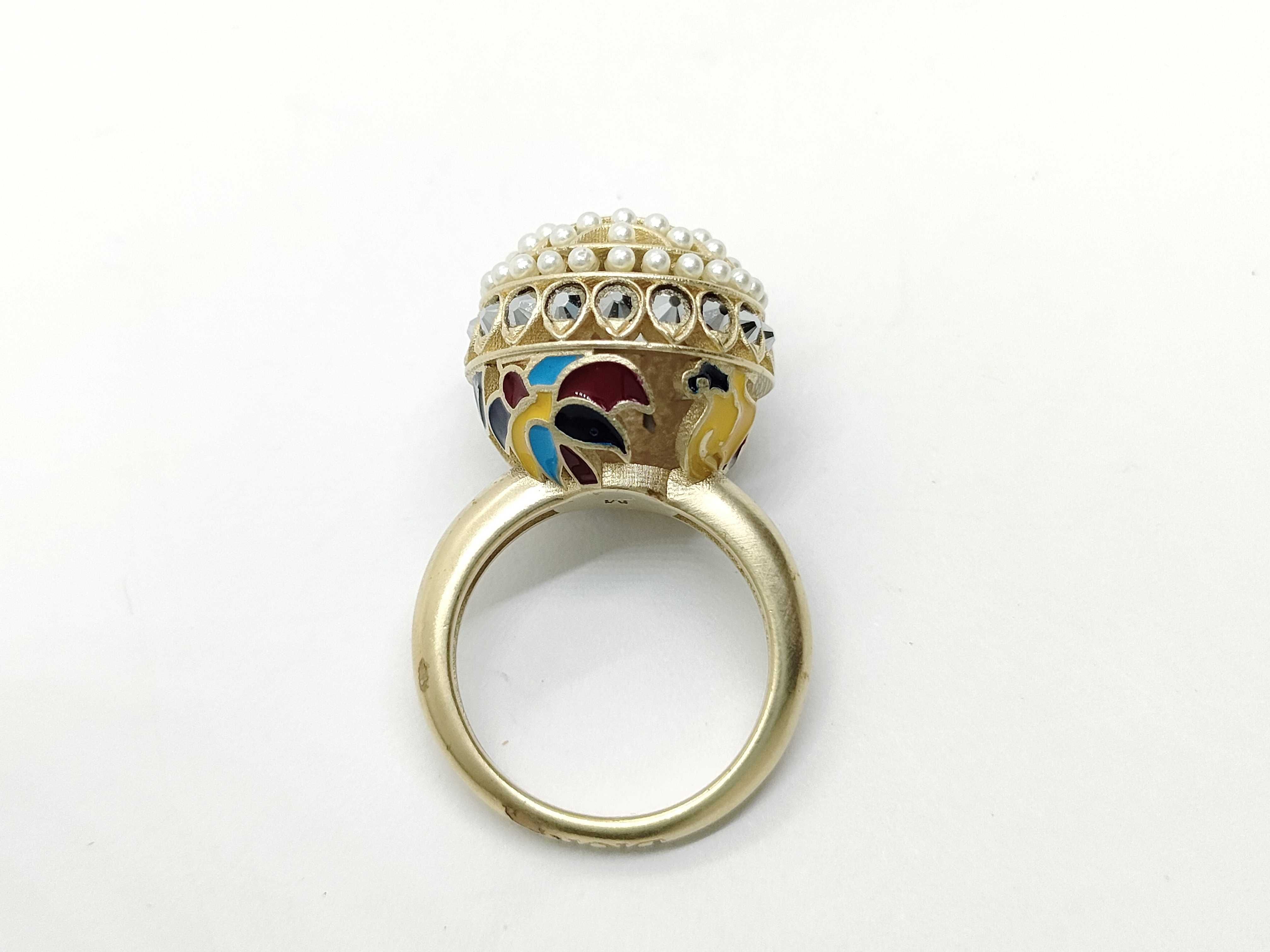 Tribal Rhinestone Ring, 7.5g — view 4