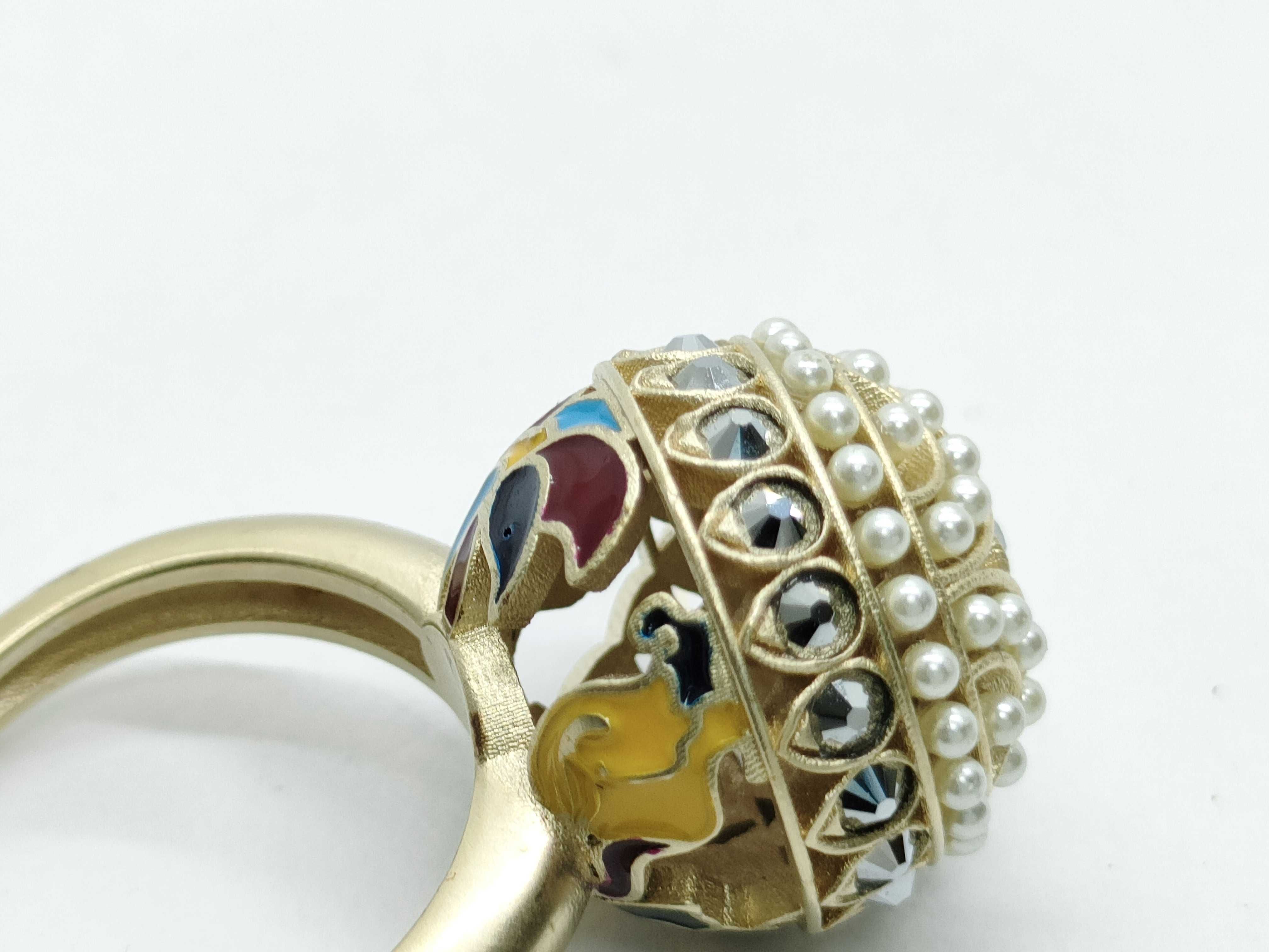 Tribal Rhinestone Ring, 7.5g — view 9