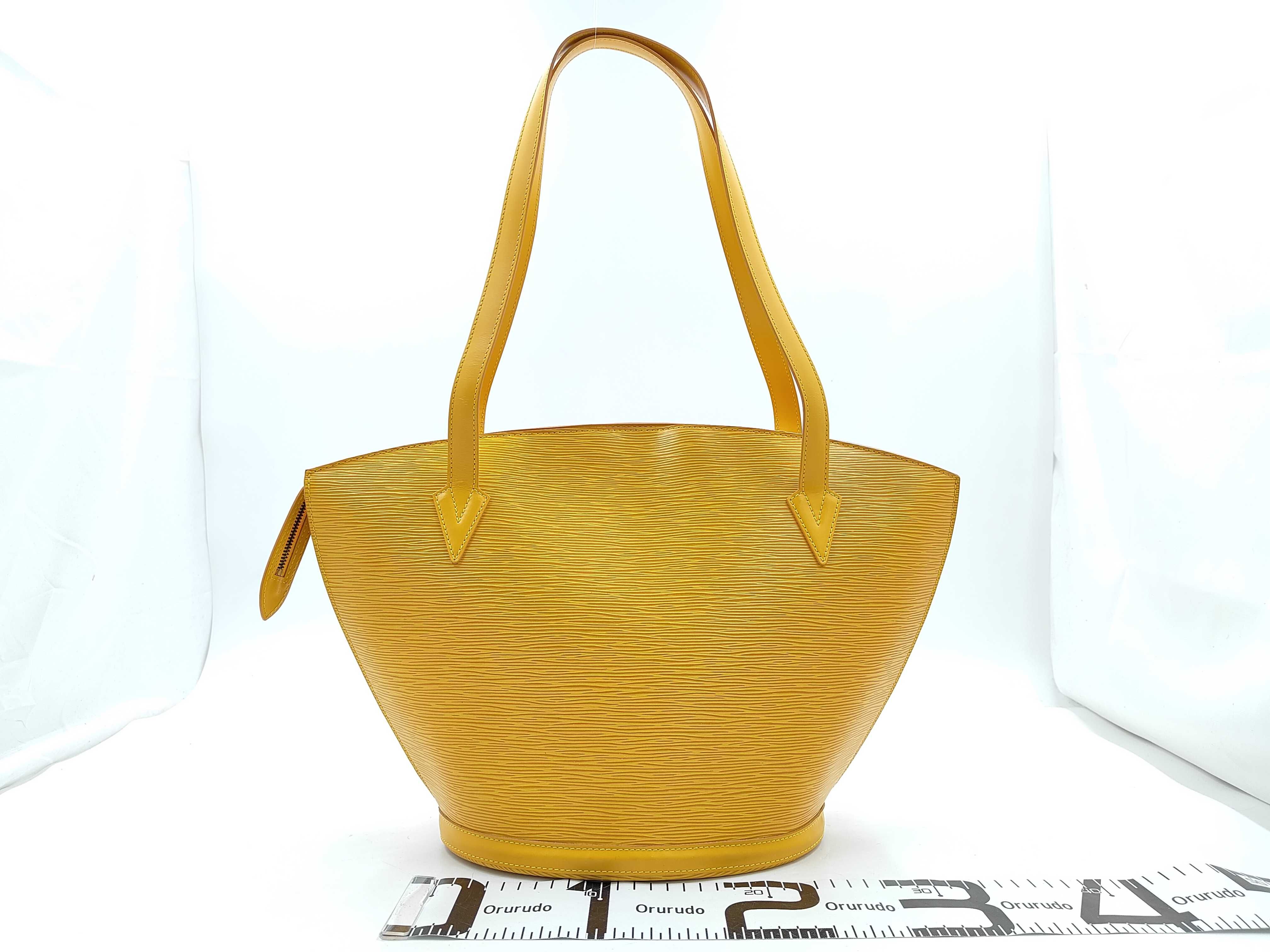 Epi Leather M52279 Saint Jacques Tassili Yellow Handbag Shoulder Bag — view 2