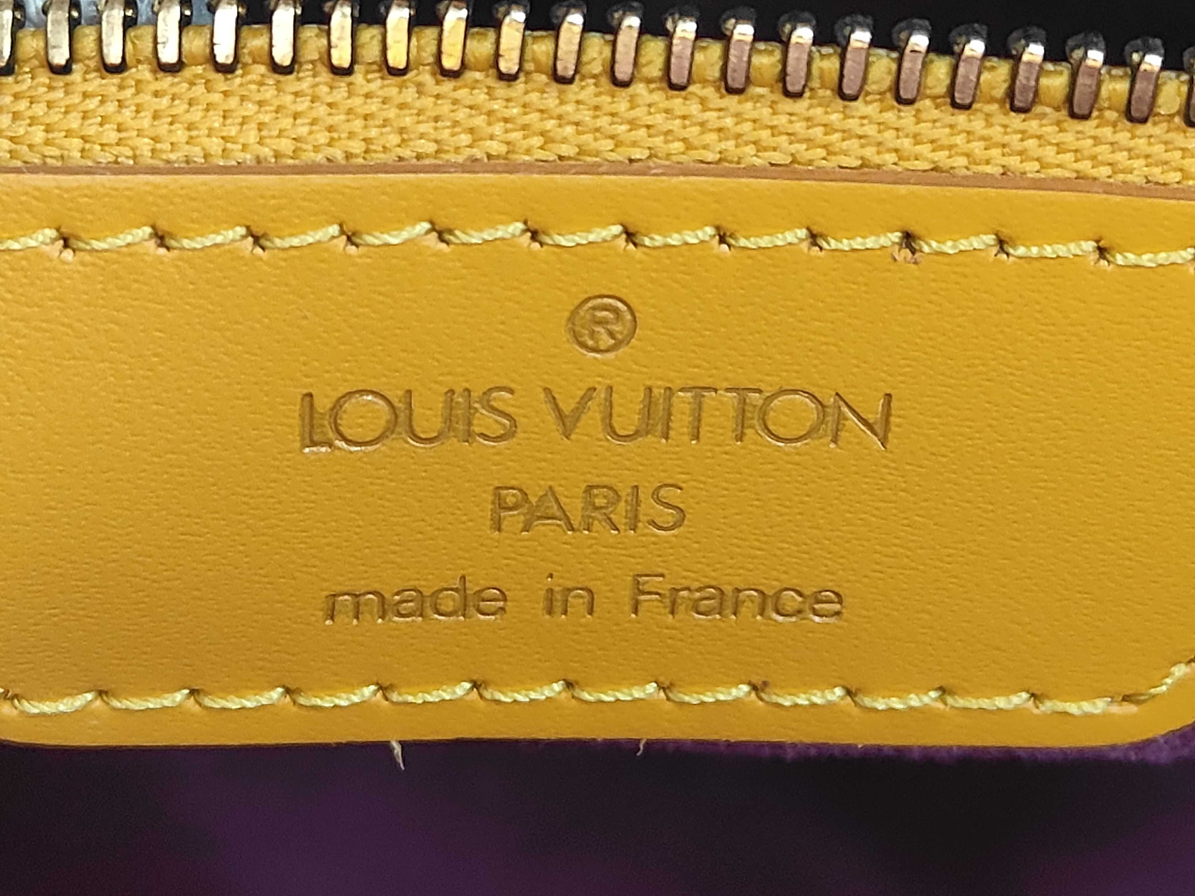 Epi Leather M52279 Saint Jacques Tassili Yellow Handbag Shoulder Bag — view 12