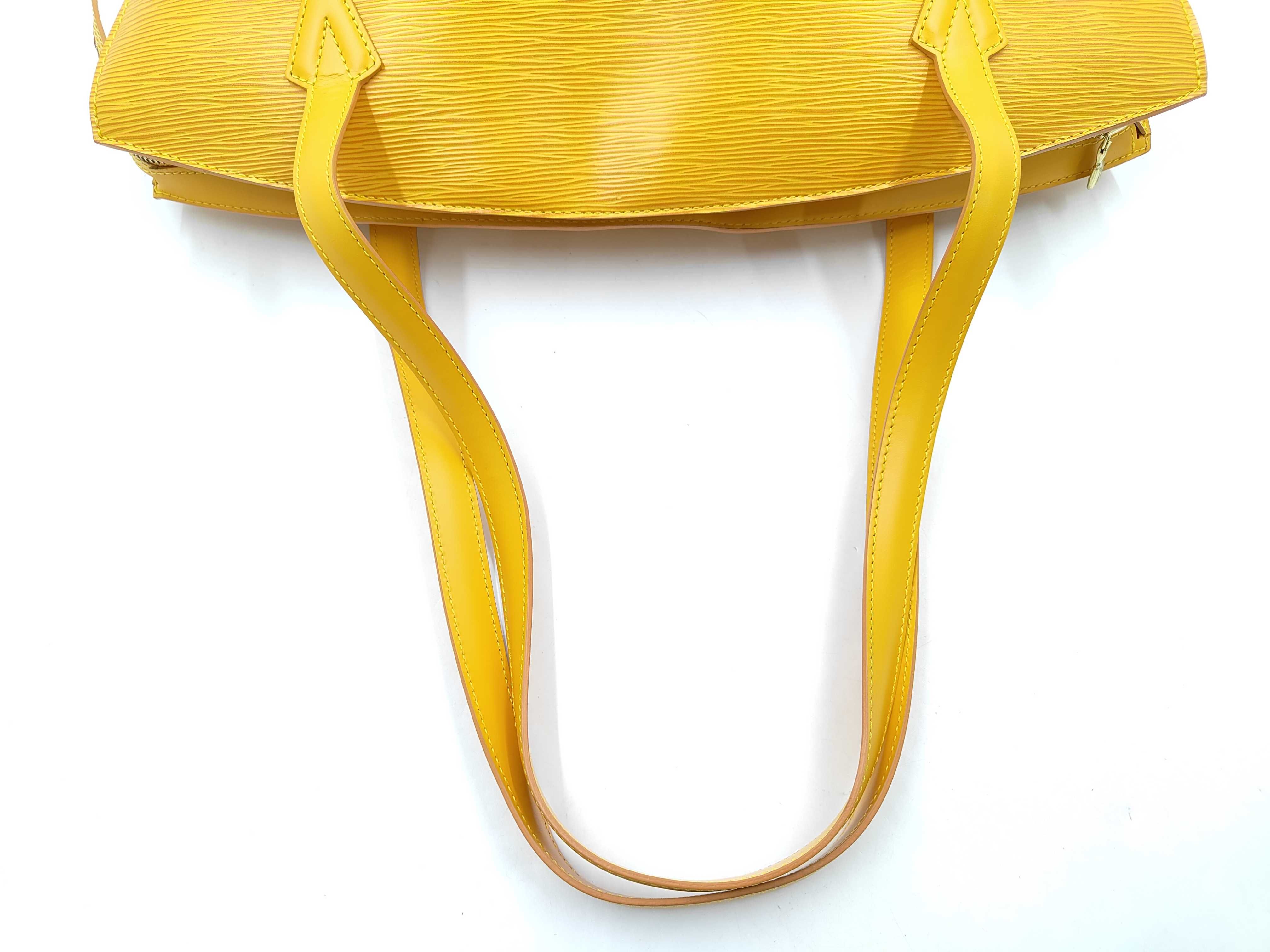 Epi Leather M52279 Saint Jacques Tassili Yellow Handbag Shoulder Bag — view 3