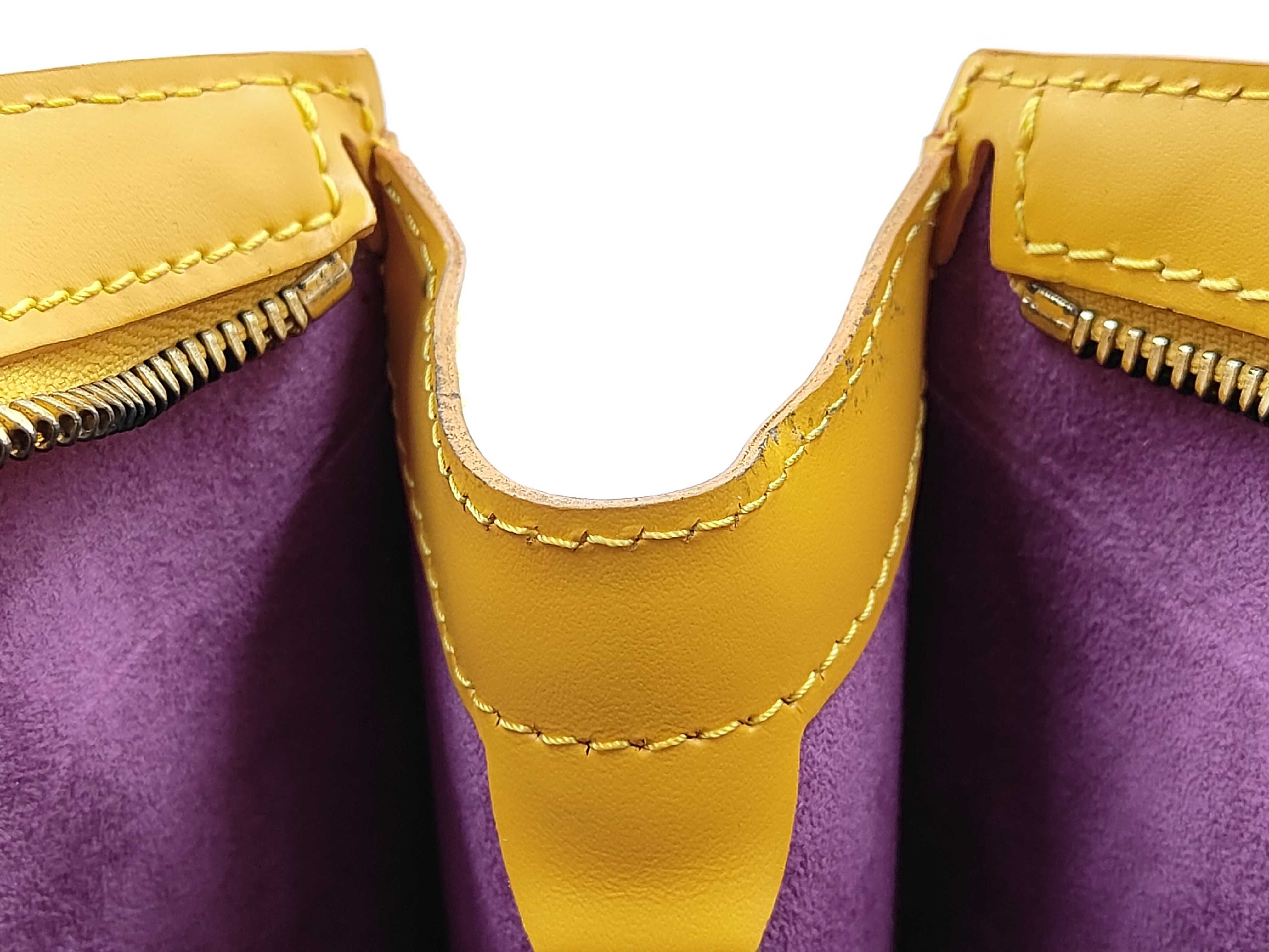 Epi Leather M52279 Saint Jacques Tassili Yellow Handbag Shoulder Bag — view 8