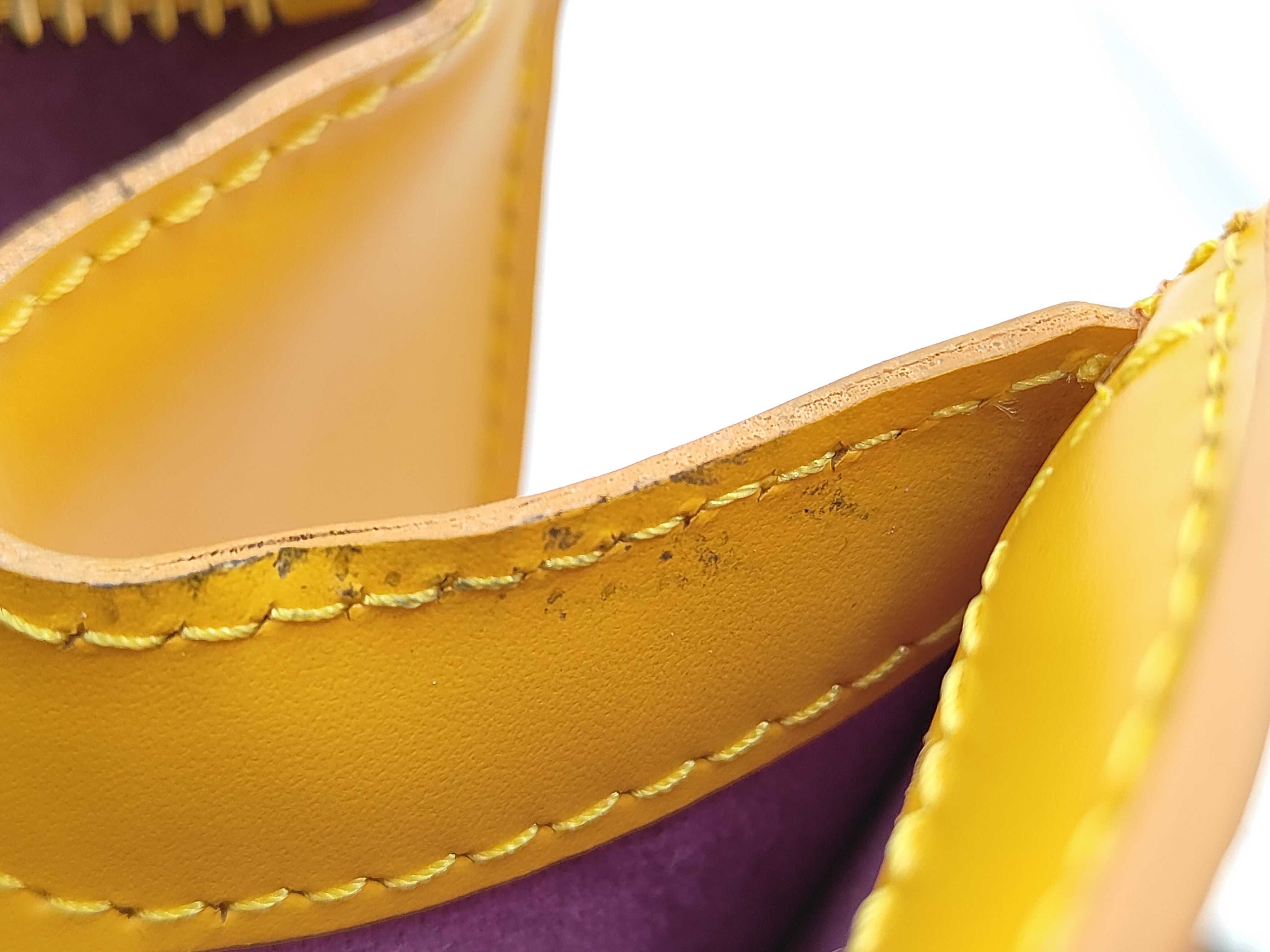 Epi Leather M52279 Saint Jacques Tassili Yellow Handbag Shoulder Bag — view 9