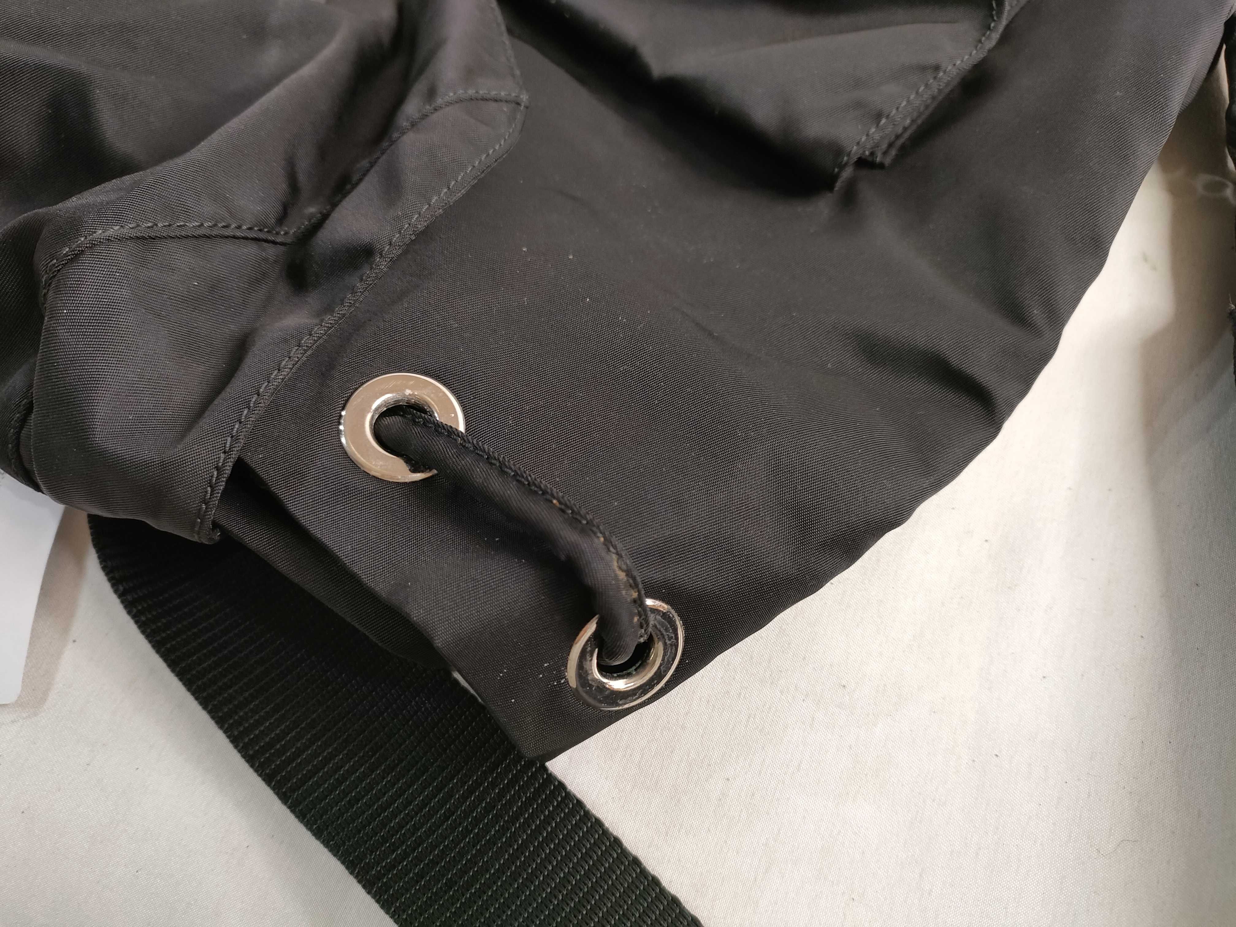 nylon backpack, black nylon backpack. — view 15
