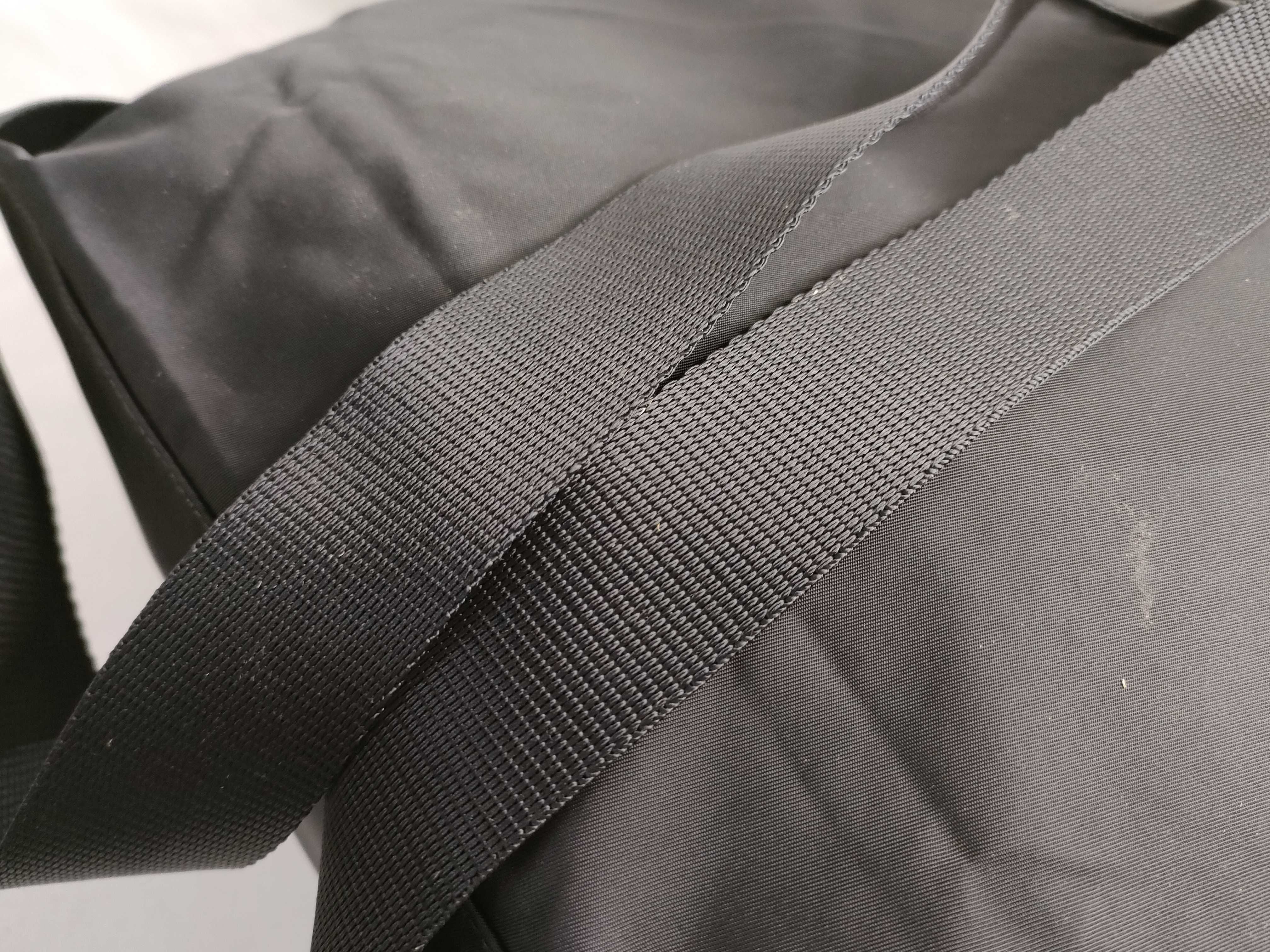 nylon backpack, black nylon backpack. — view 4
