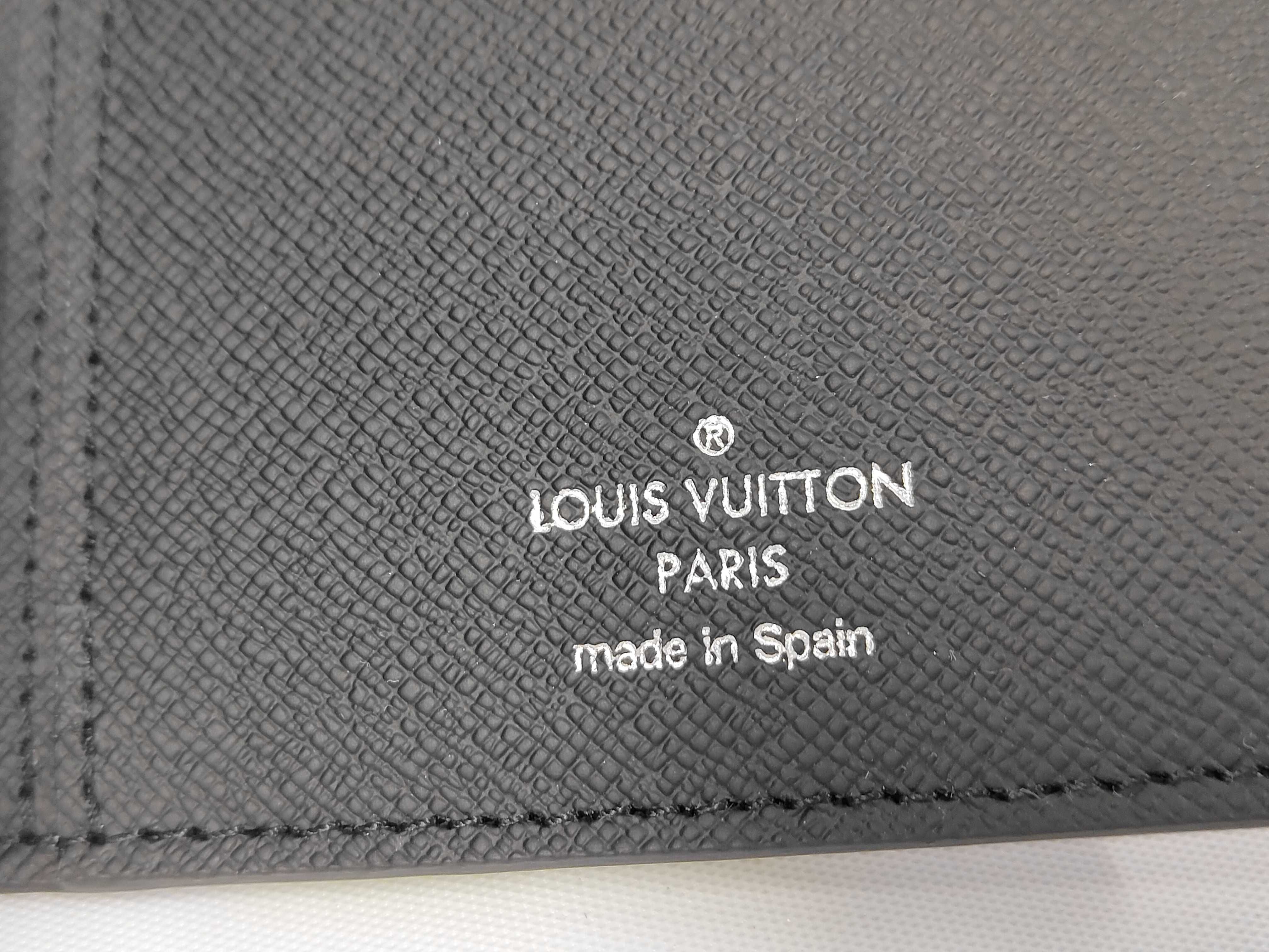 Damier Graphite 3D Portefeuille Brazza NM N60457 Wallet — view 8
