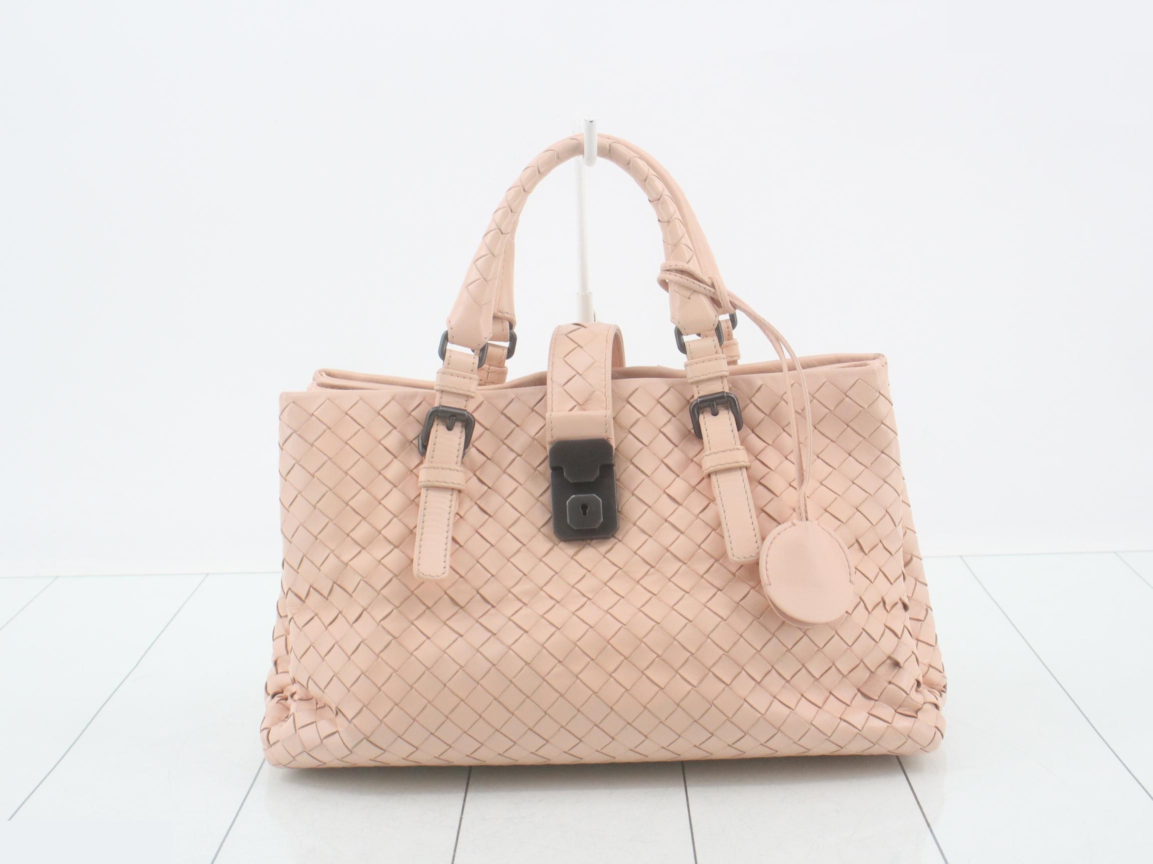 Intrecciato 2-Way Handbag Roma