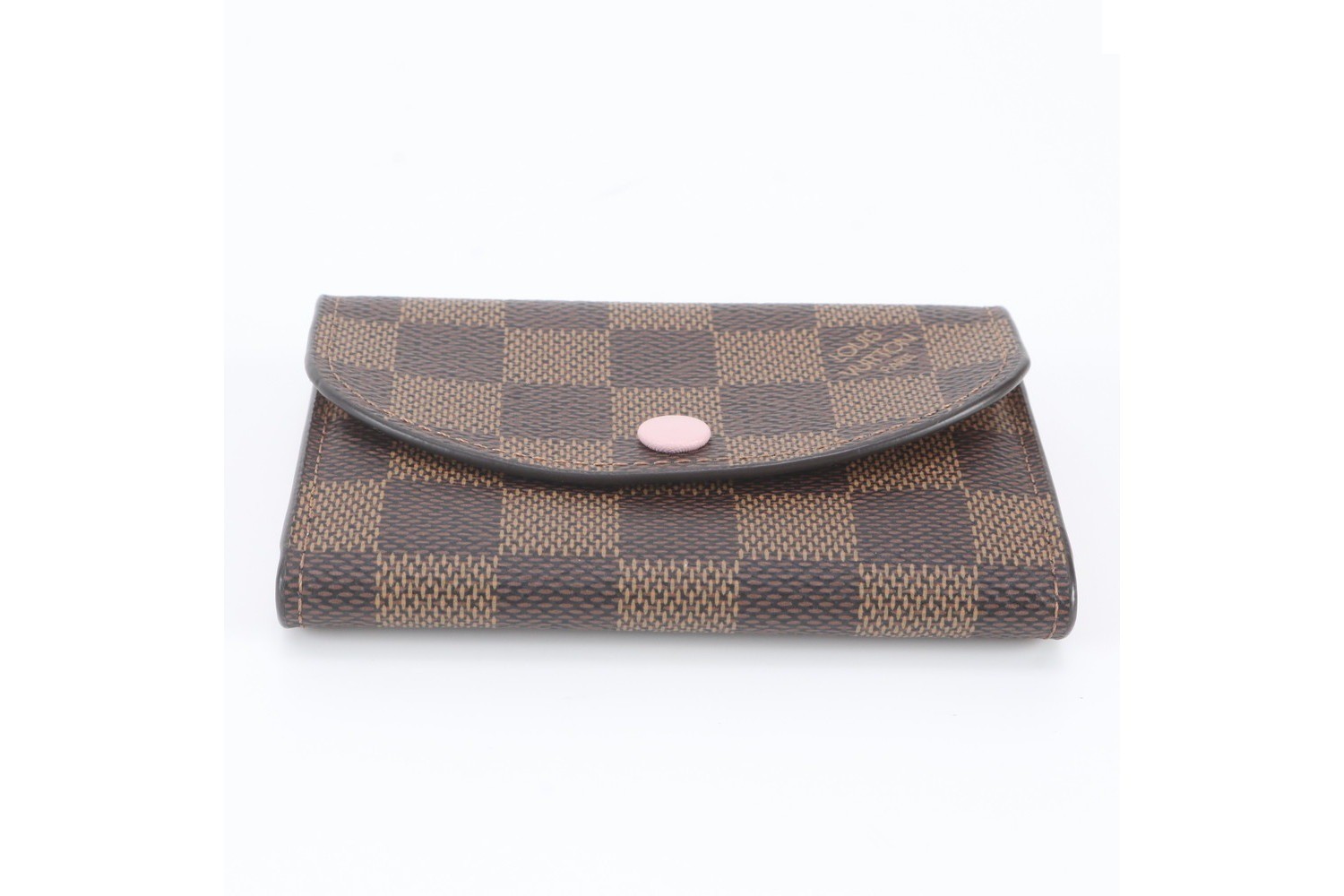 Damier Porte Monnaie Rosalie N64423 Leather Coin Case — view 4