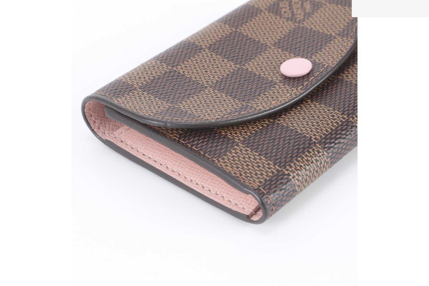 Damier Porte Monnaie Rosalie N64423 Leather Coin Case — view 5