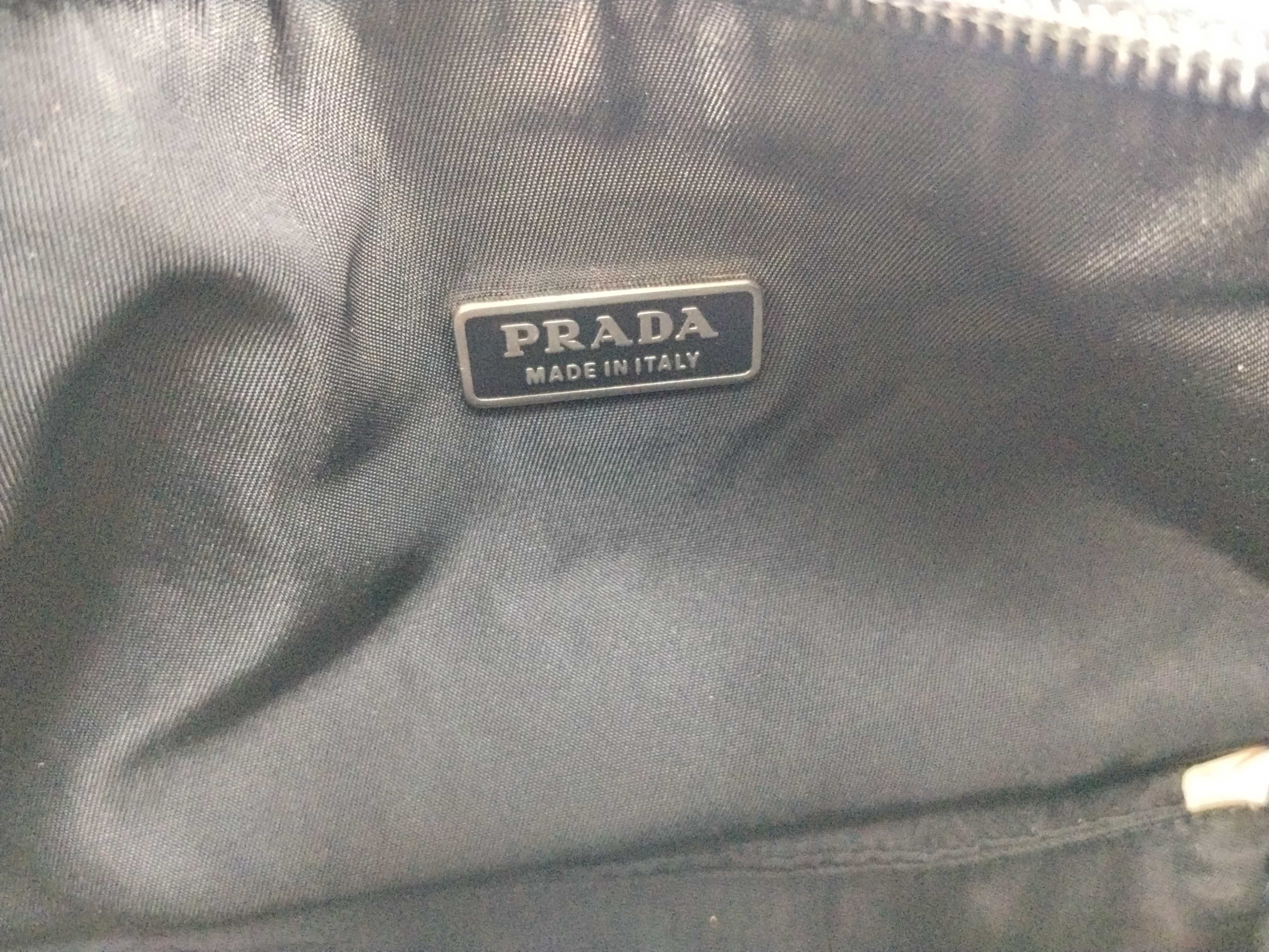 Nylon Prada Pouch Nylon Black Pouch — view 11