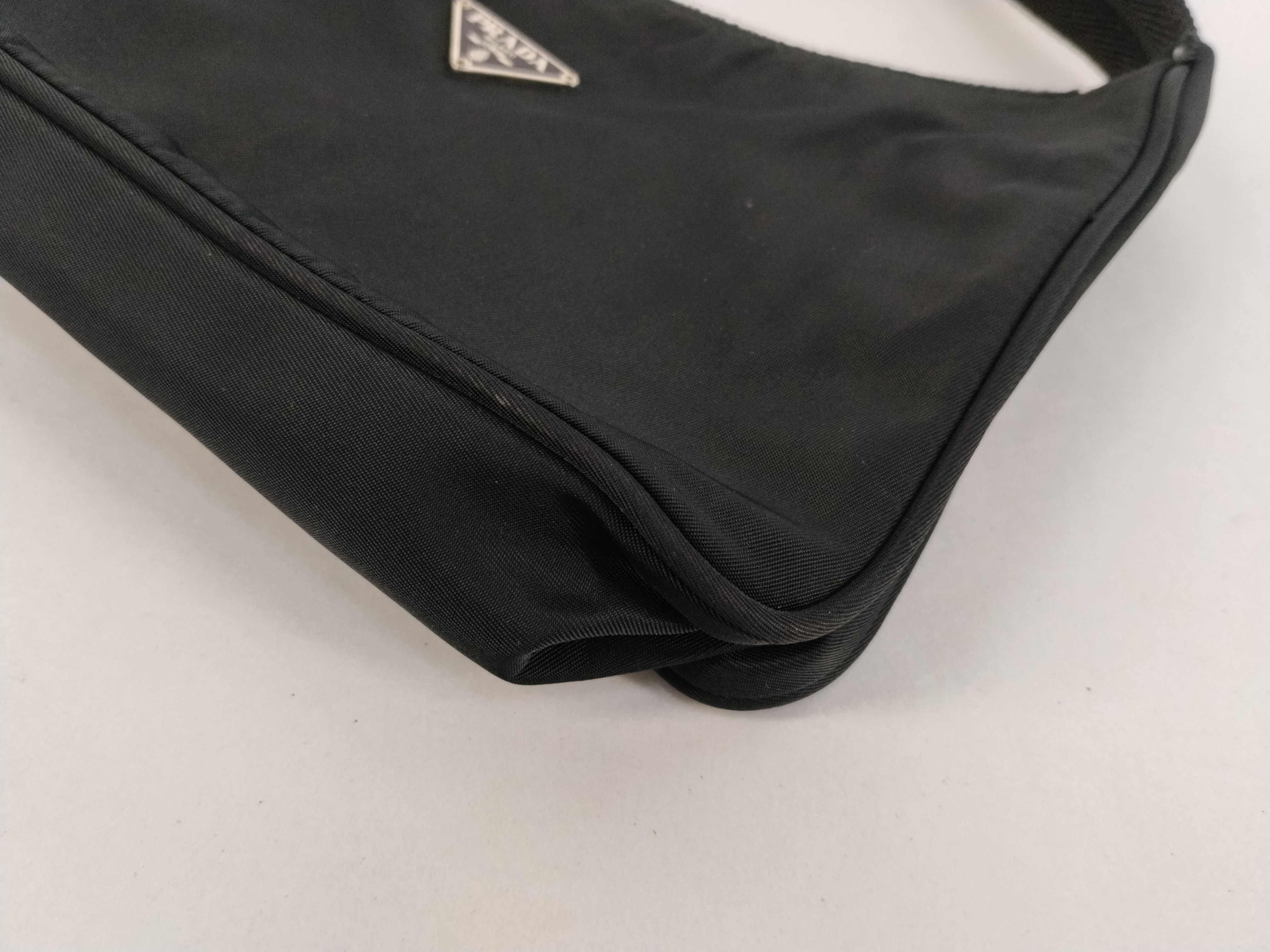Nylon Prada Pouch Nylon Black Pouch — view 6