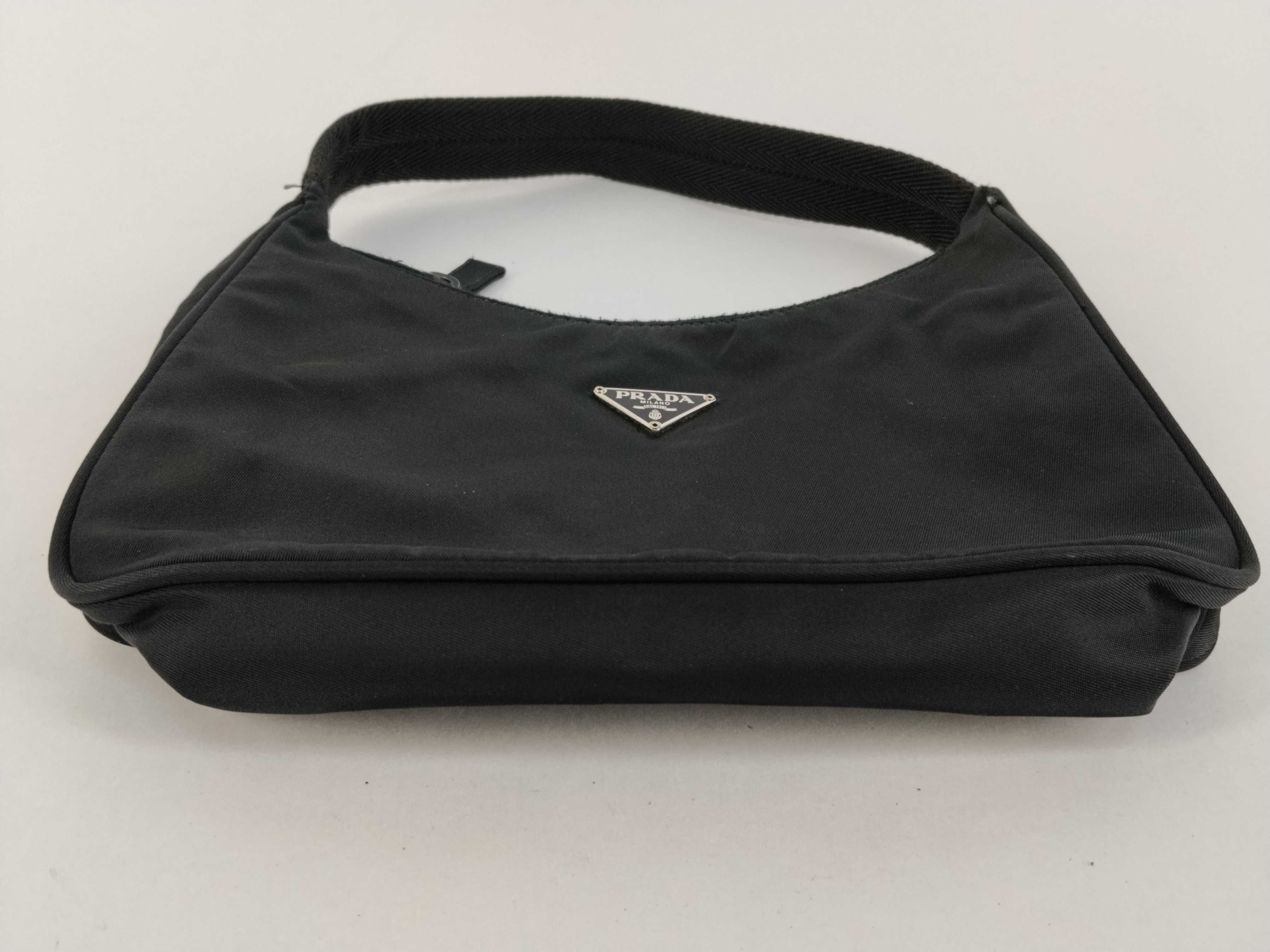 Nylon Prada Pouch Nylon Black Pouch — view 7