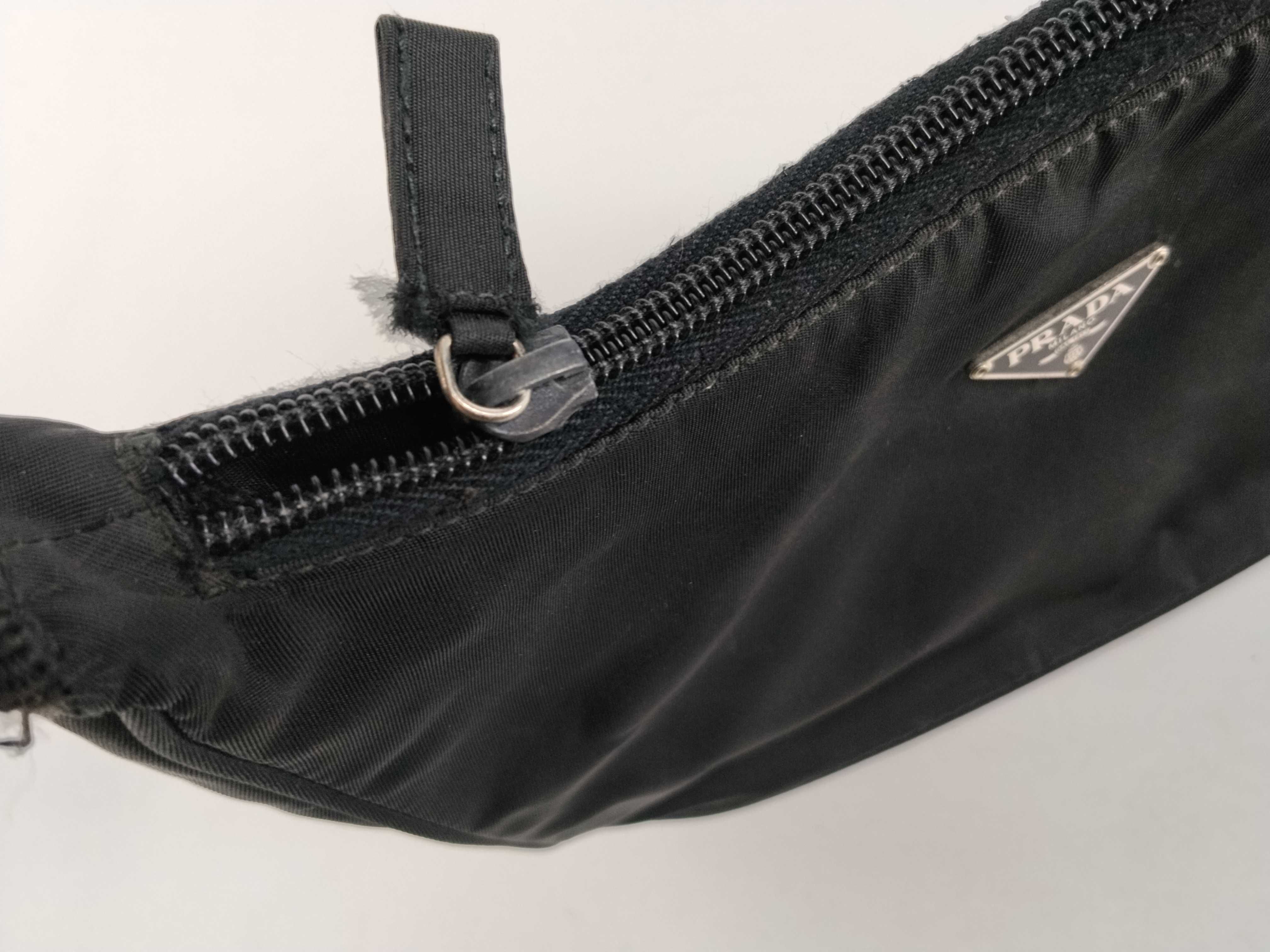 Nylon Prada Pouch Nylon Black Pouch — view 8