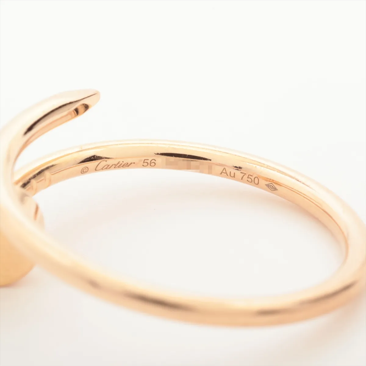 Juste un Clou SM Ring 750 (PG) 3.4g Size 56 284EOT — view 3