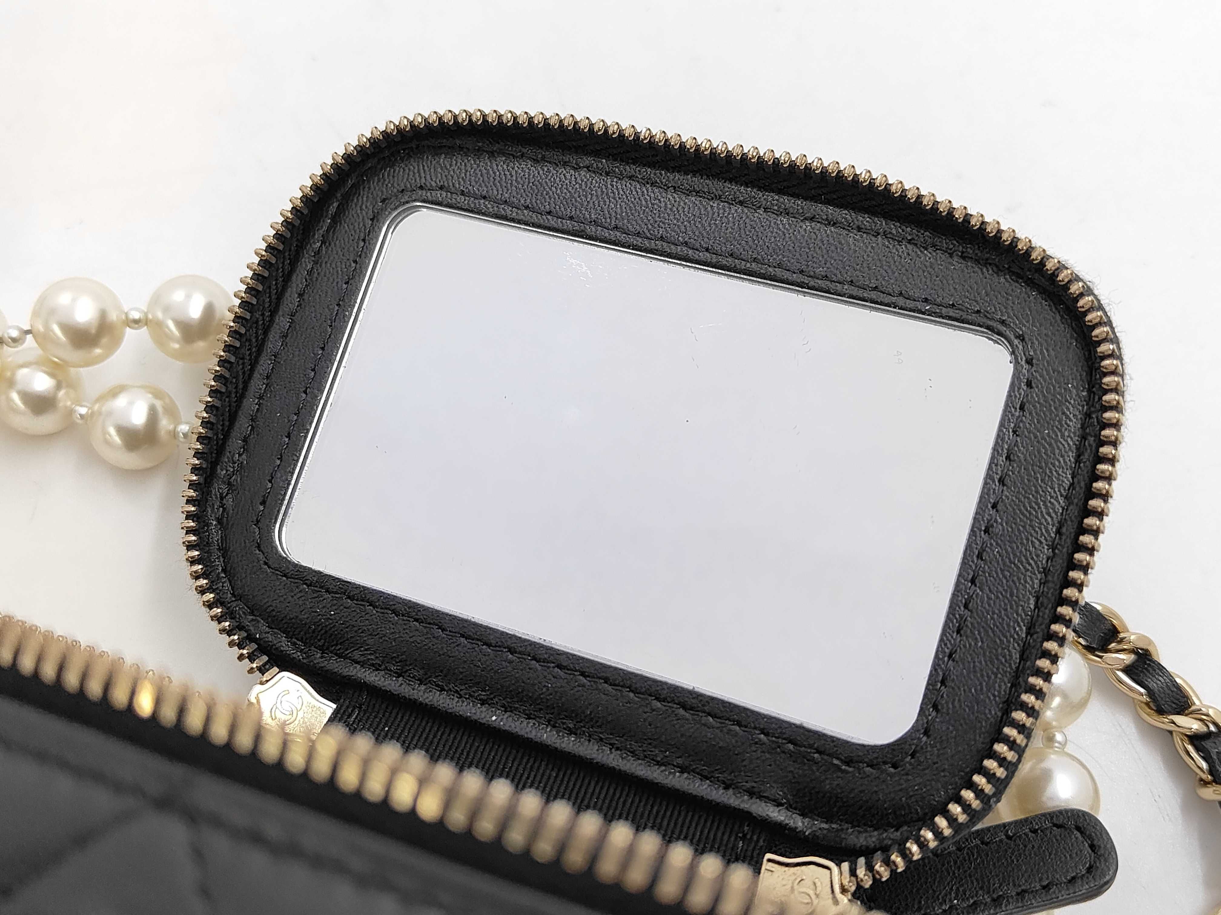 Pearl Vanity Case Mini Box Bag — view 12