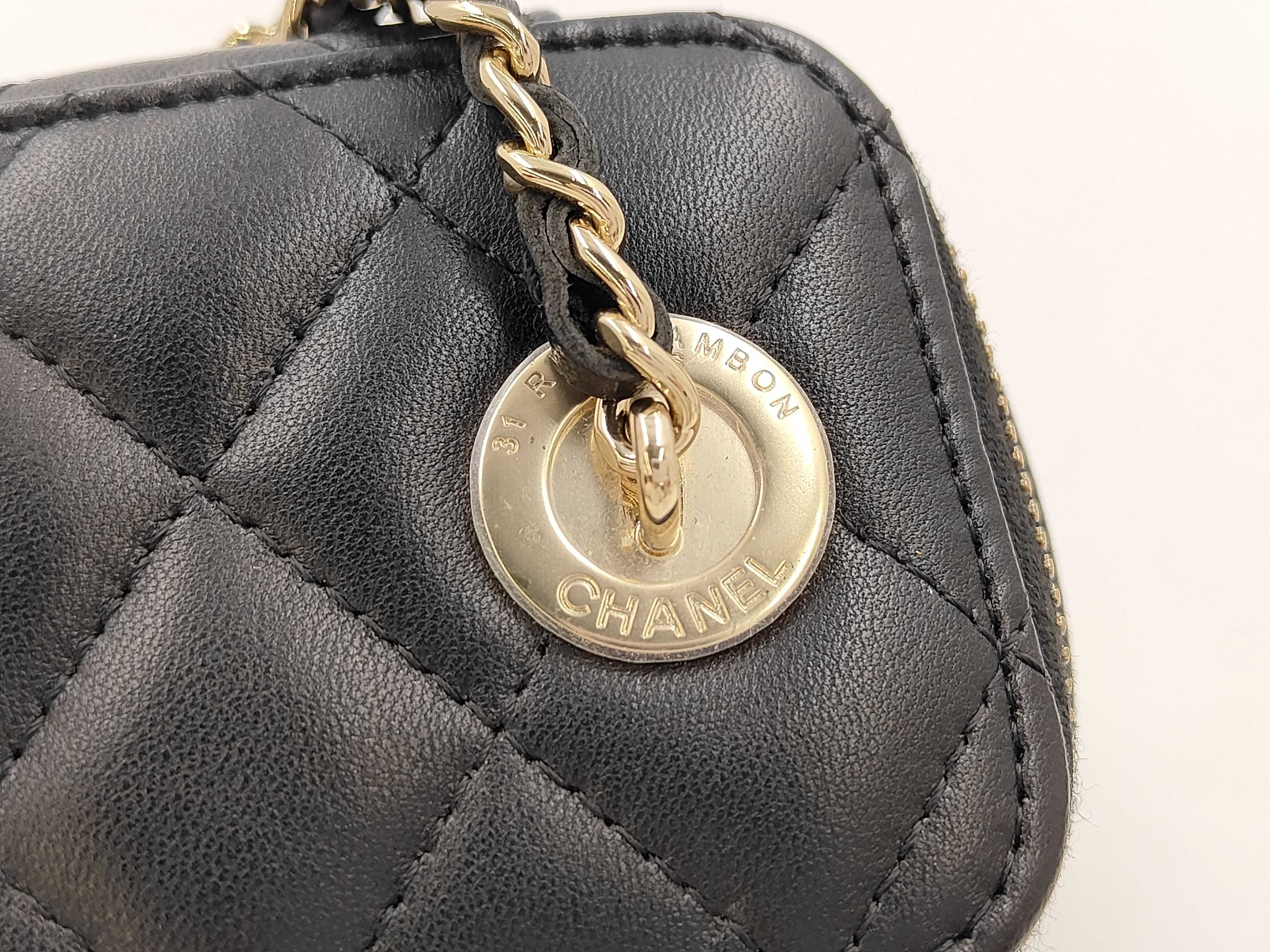Pearl Vanity Case Mini Box Bag — view 5