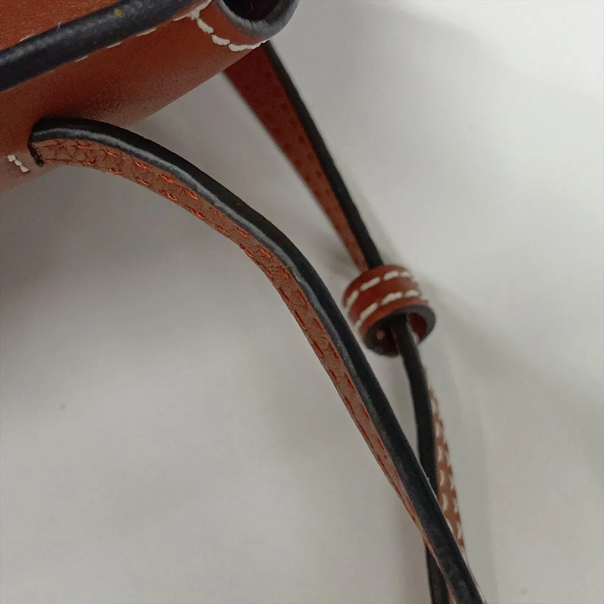 Gate Pocket Leather Shoulder Bag, Brown — view 10