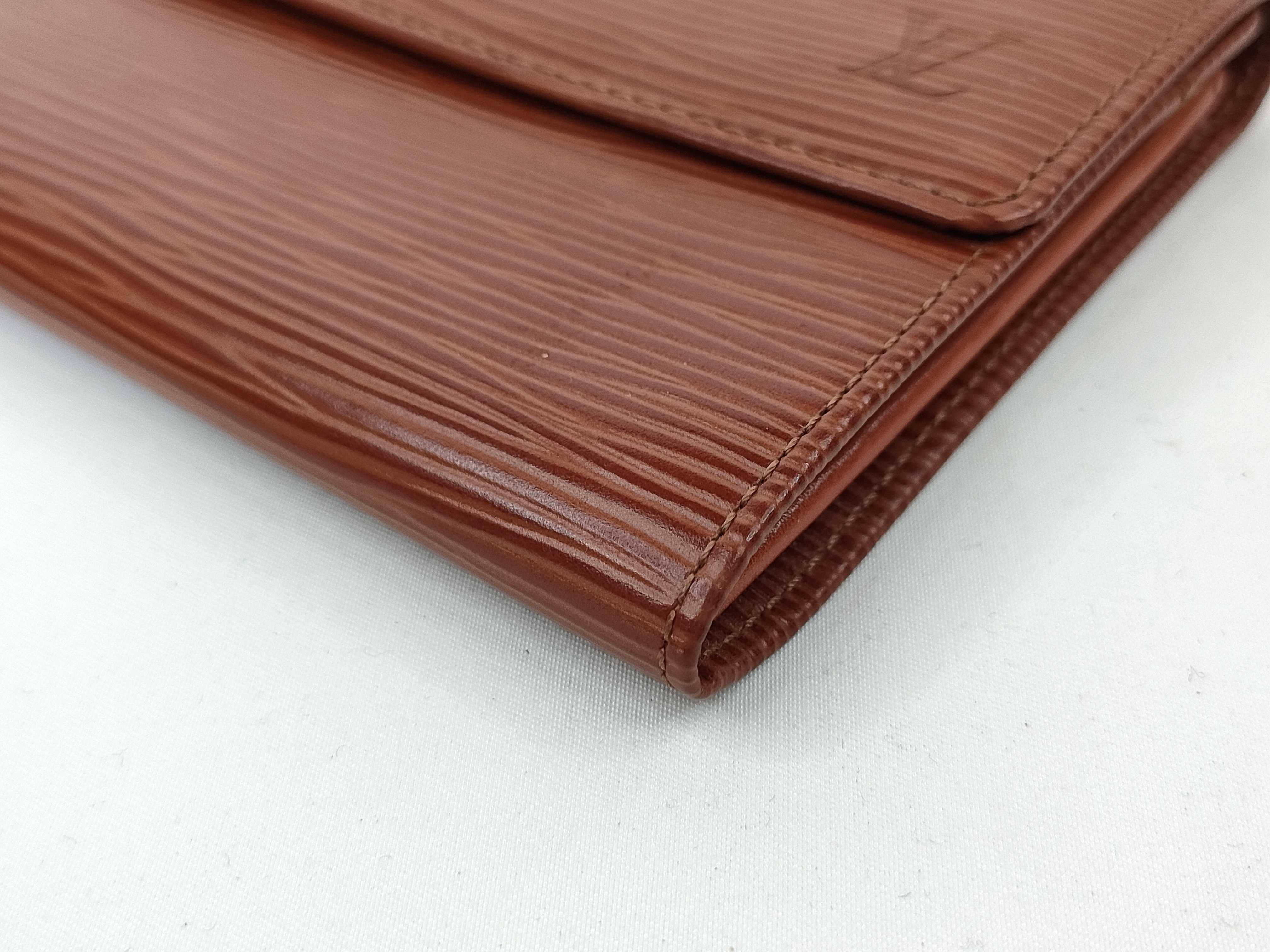 Epi M63573 Portemonnaie Cartes Credit Bi-fold Long Wallet — view 3