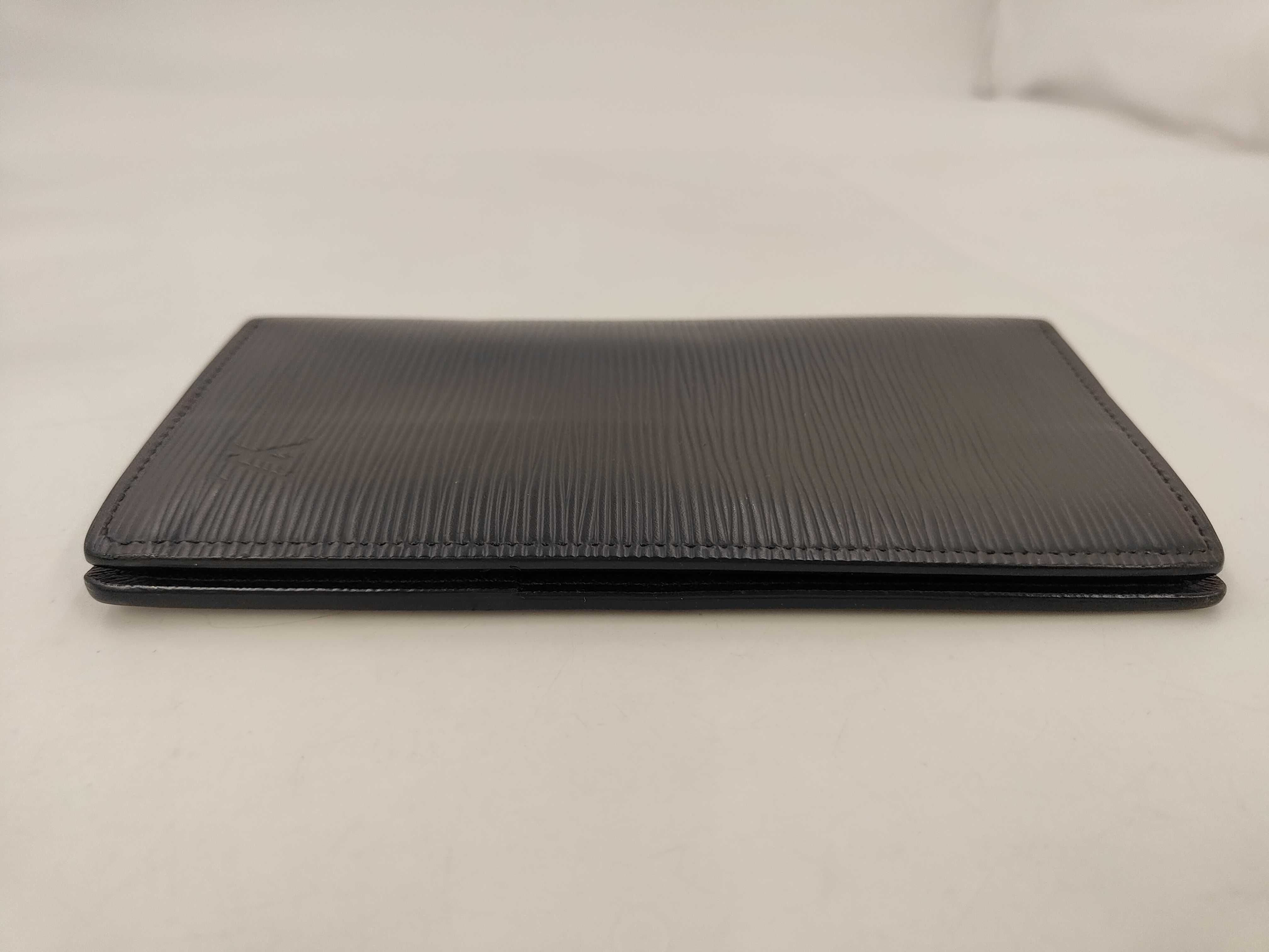Epi Leather Portefeuille Brazza Noir MB1168 Wallet — view 6