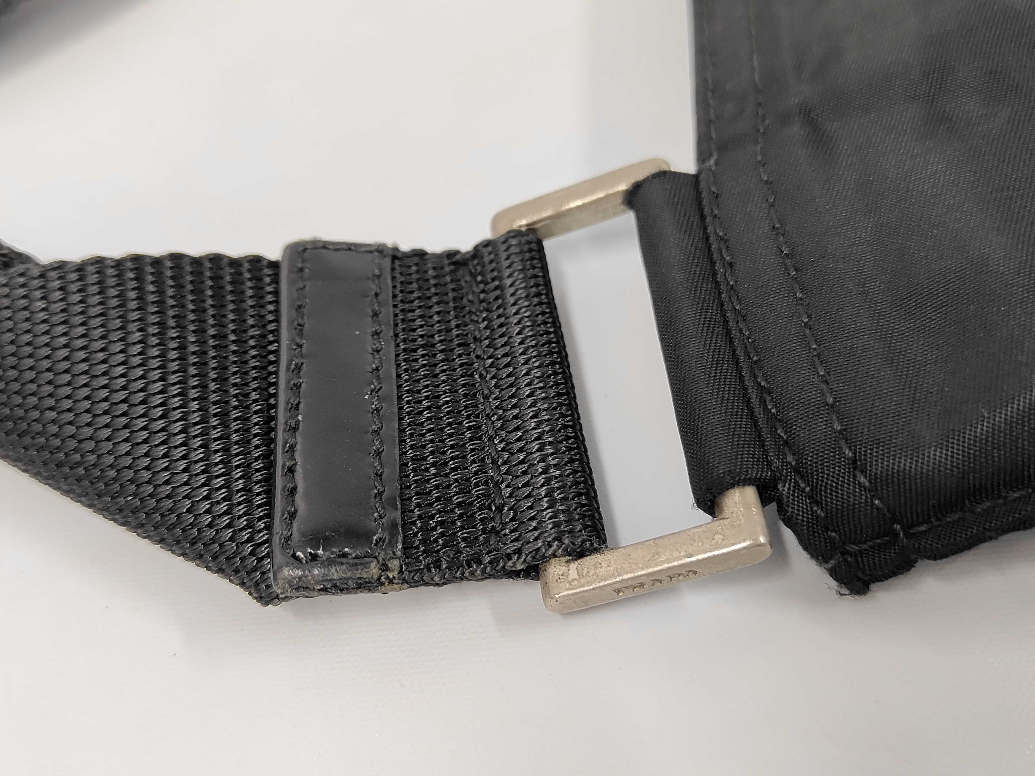 Nylon Shoulder Bag with Card Holder — view 5