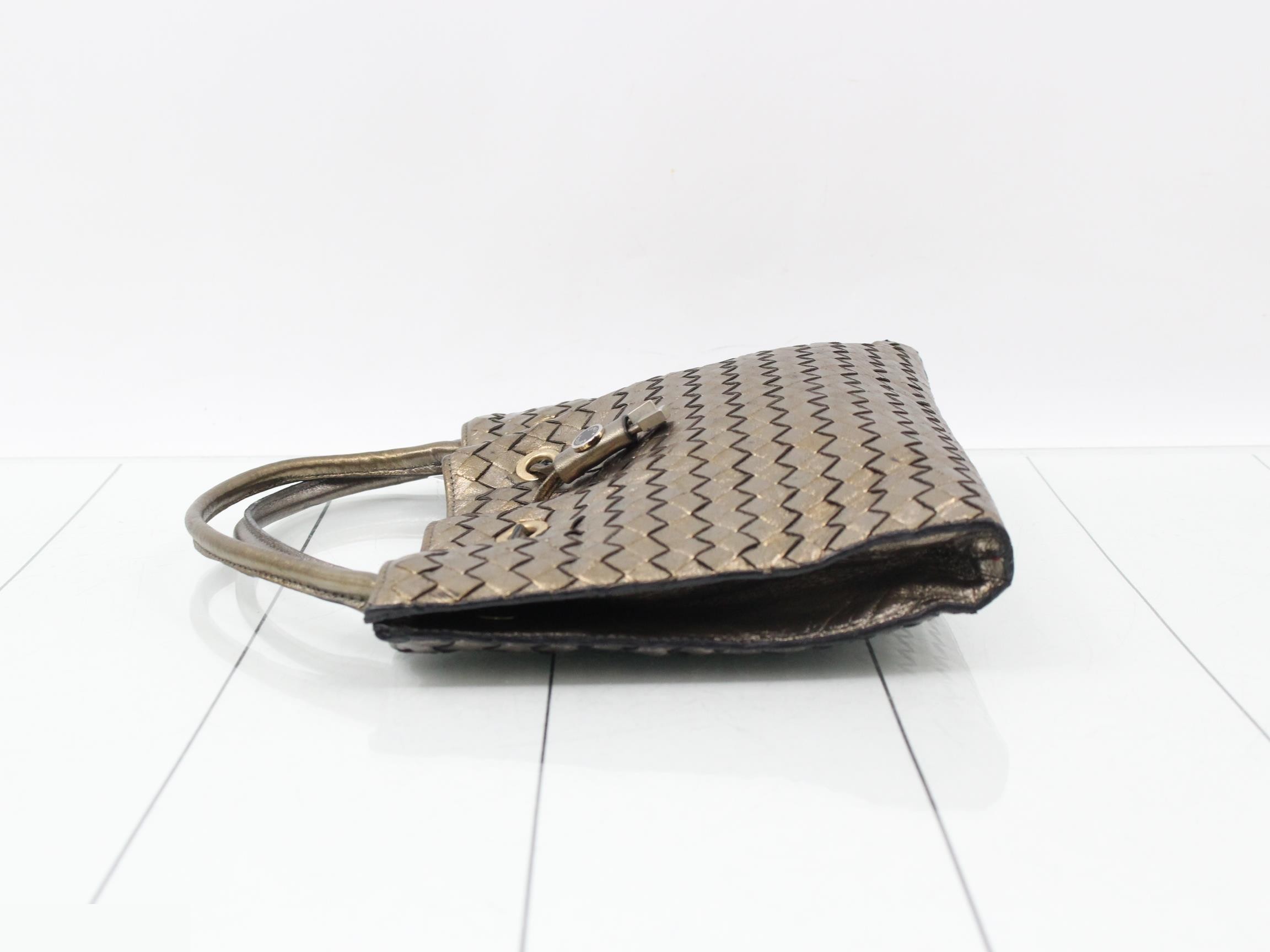Intrecciato drawstring bag (handbag) — view 4