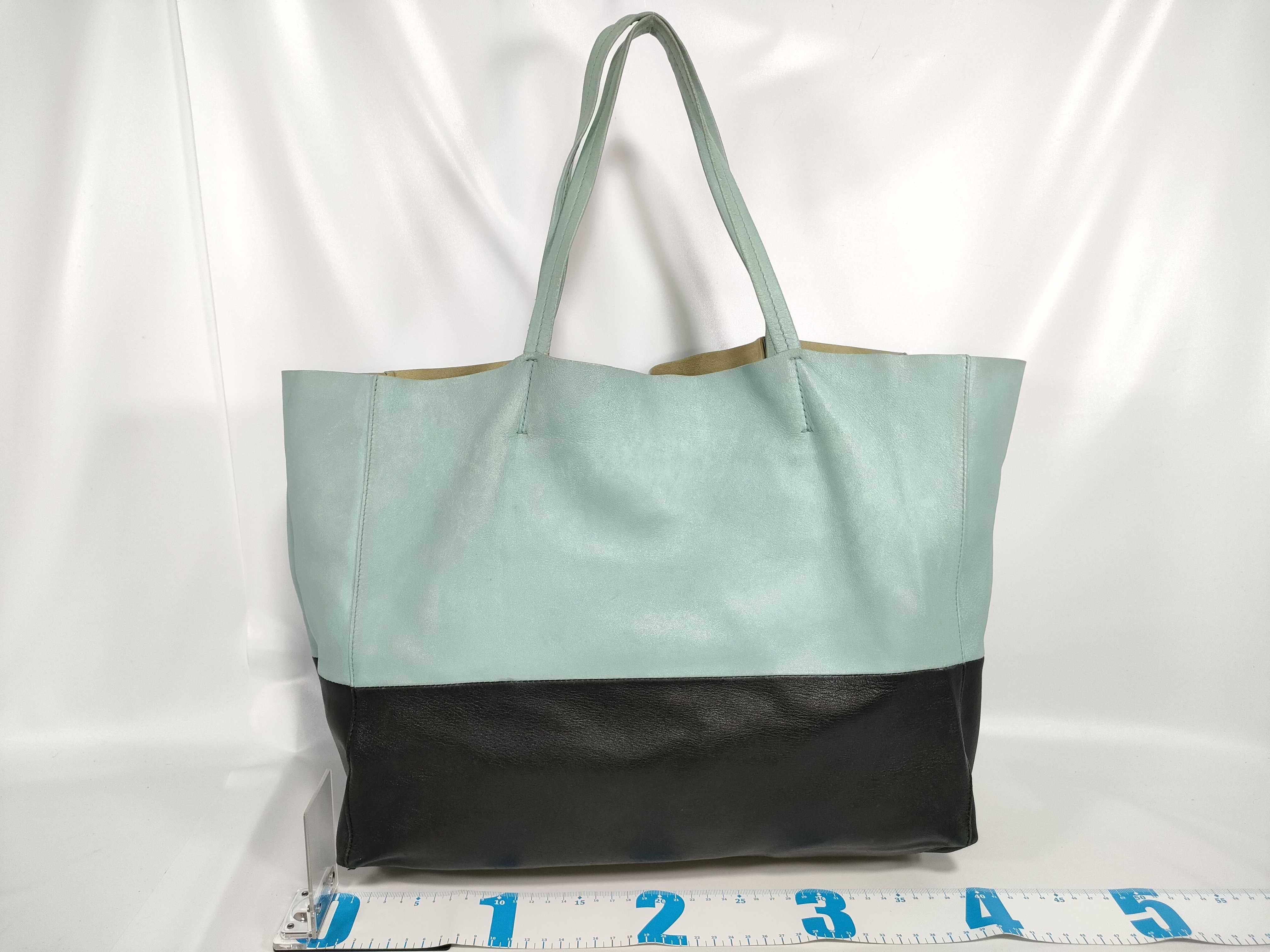 Leather Tote Bag (Stained) — view 2