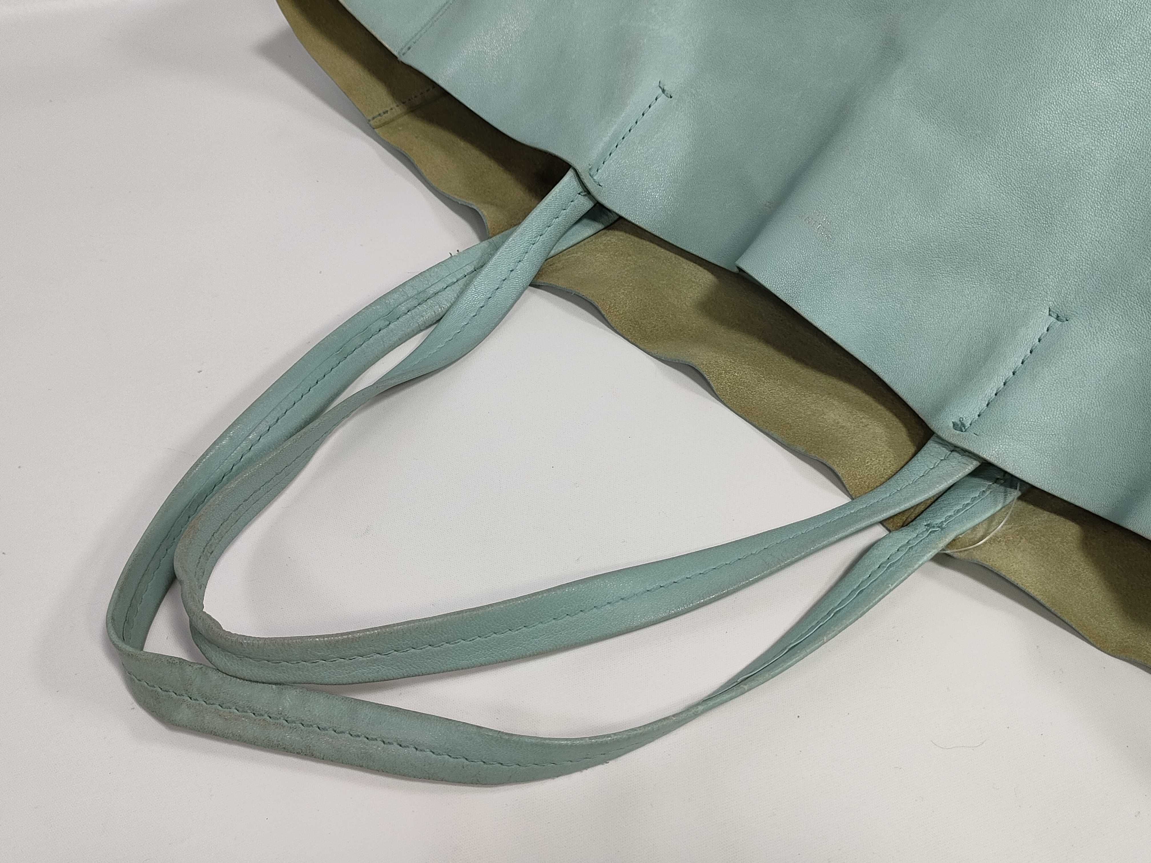 Leather Tote Bag (Stained) — view 3