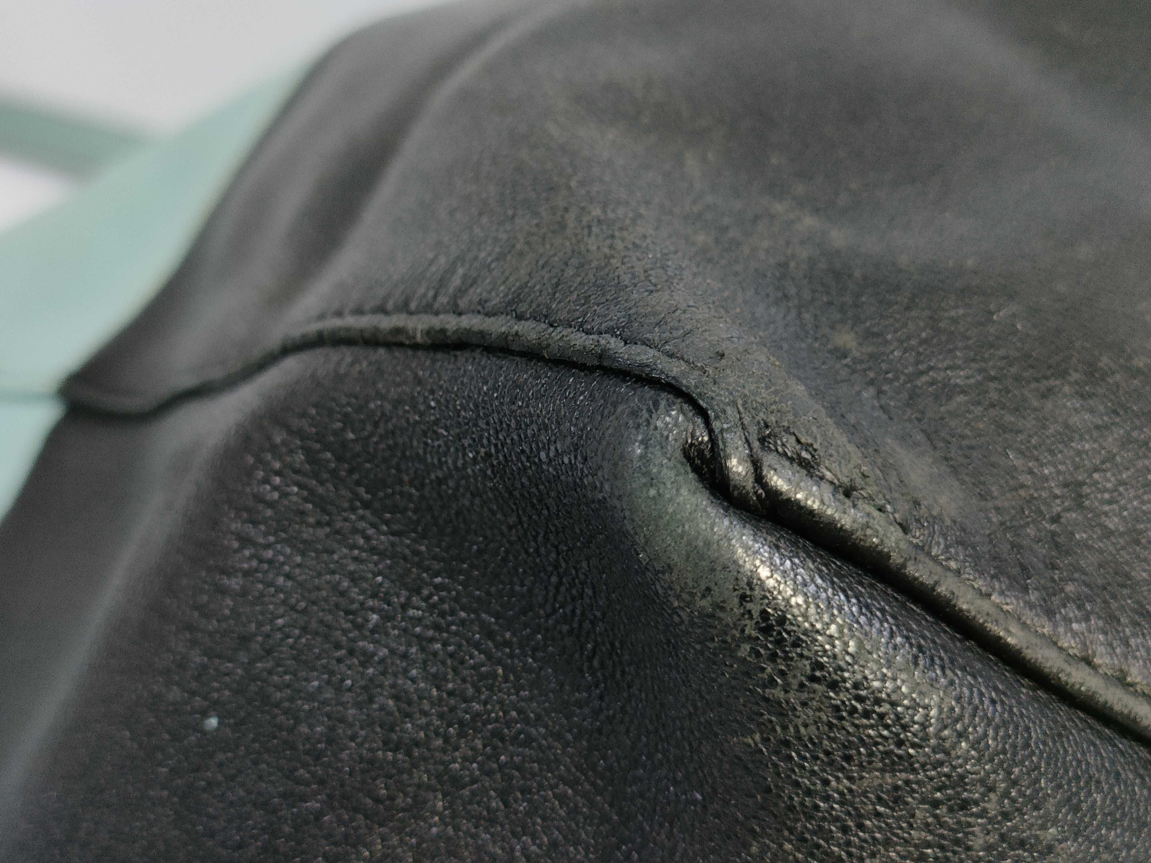 Leather Tote Bag (Stained) — view 6