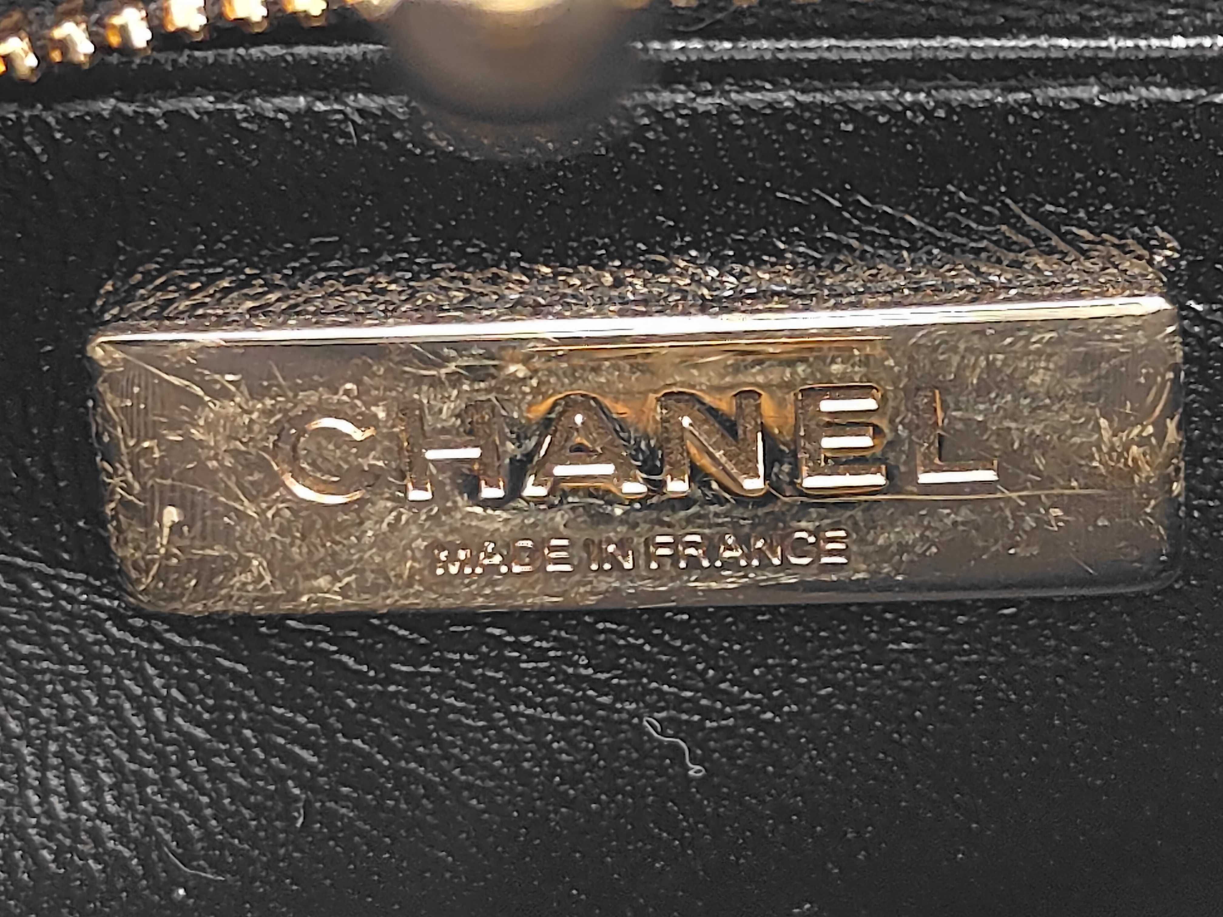Mini Shopping Bag CHANEL31 Shiny Calfskin Black Gold Hardware AS4133 Shoulder Bag — view 10