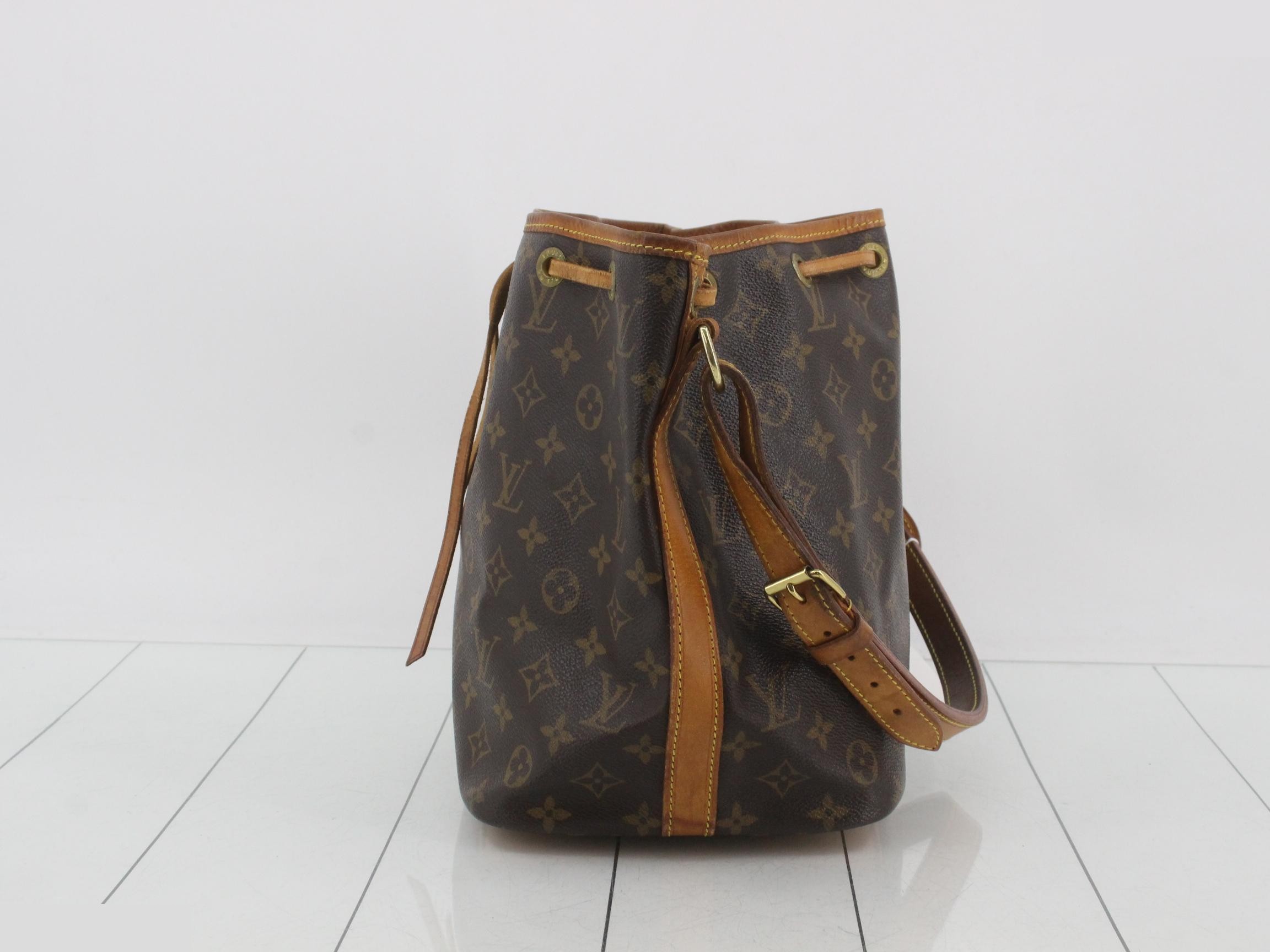 Monogram Petit Noé (older model) Shoulder Bag — view 3