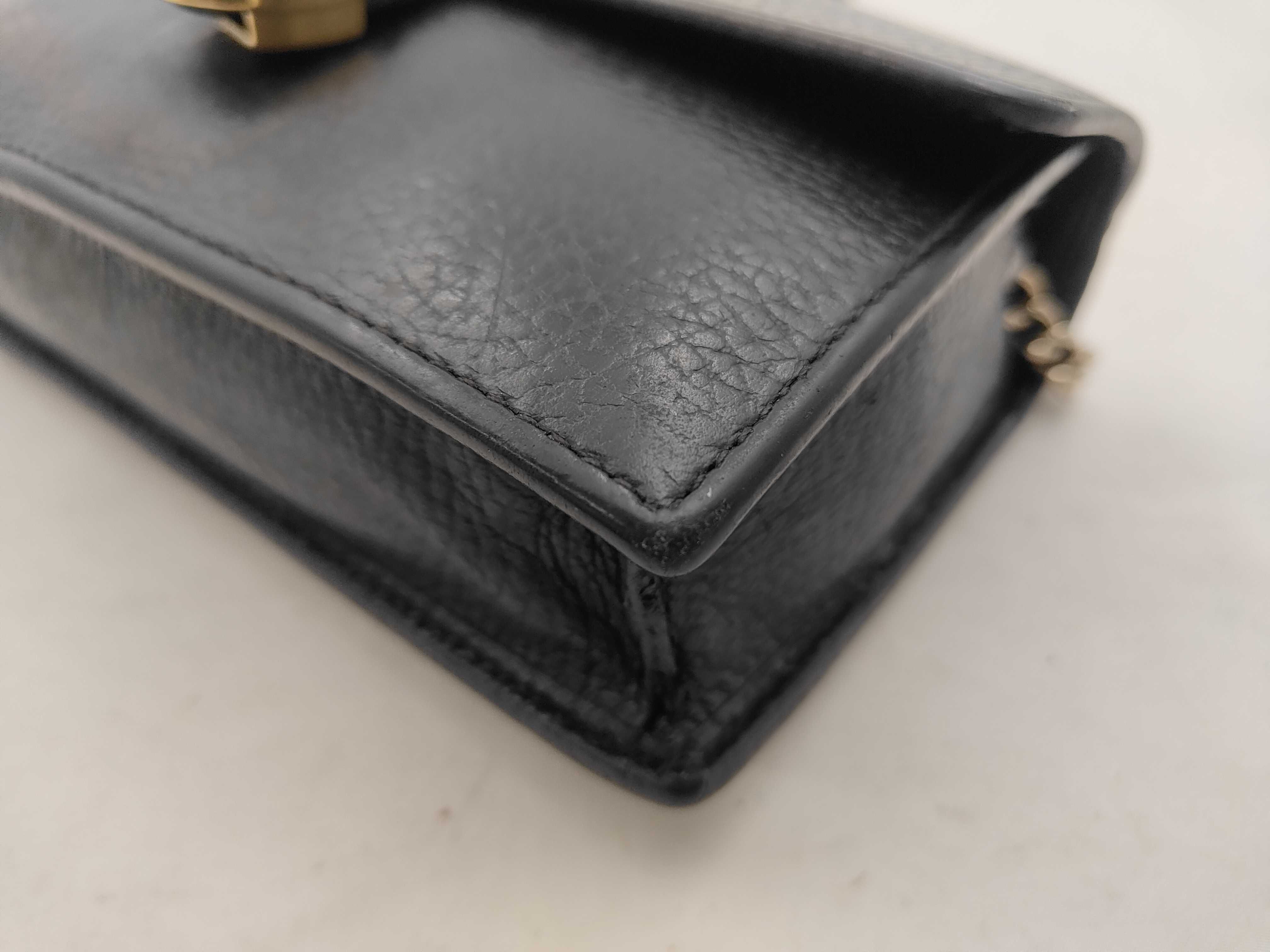 Interlocking Black WOC Shoulder Bag — view 6