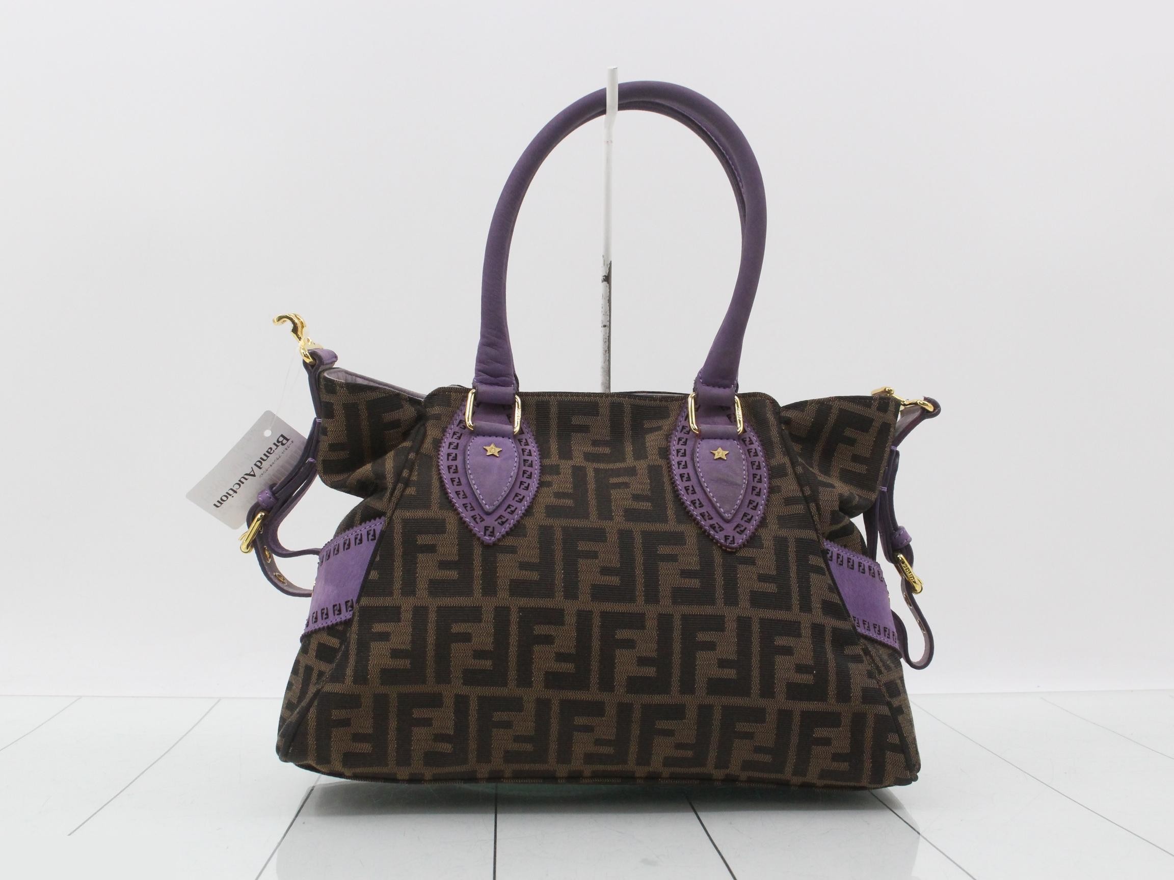 Zucca shoulder bag, purple — view 2