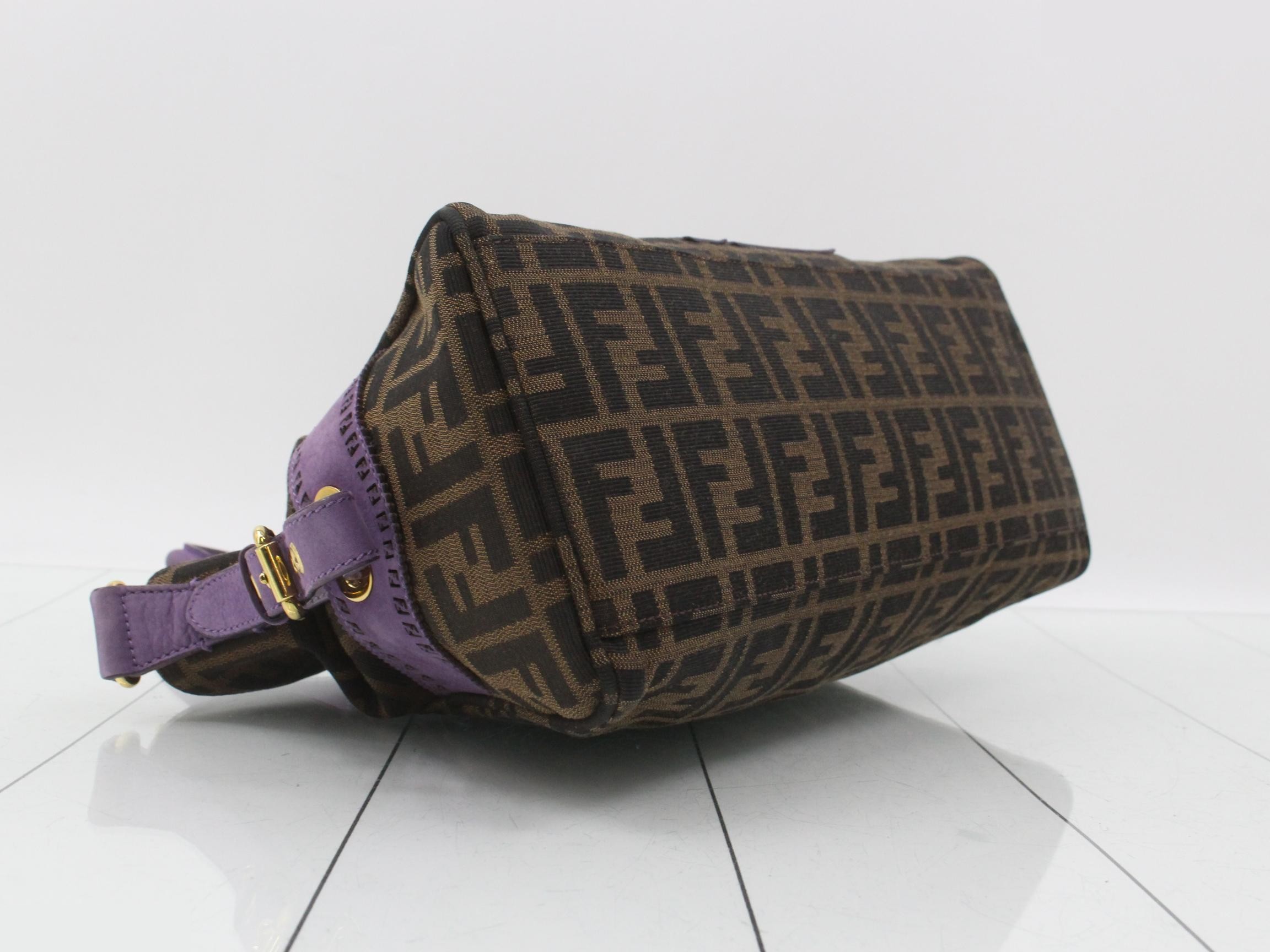 Zucca shoulder bag, purple — view 5