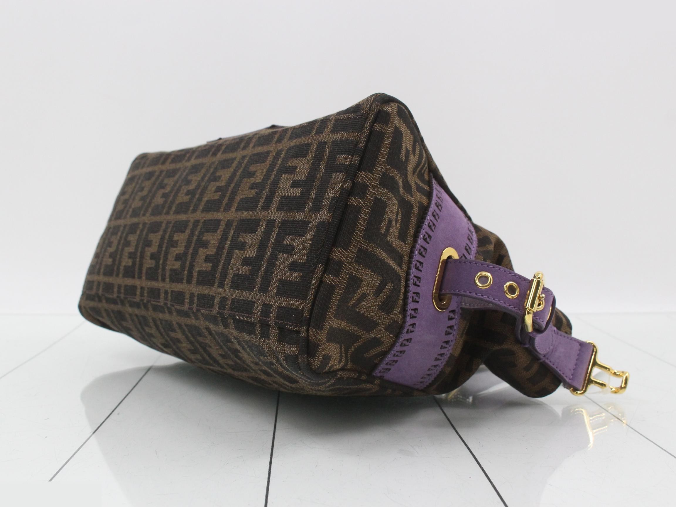 Zucca shoulder bag, purple — view 6