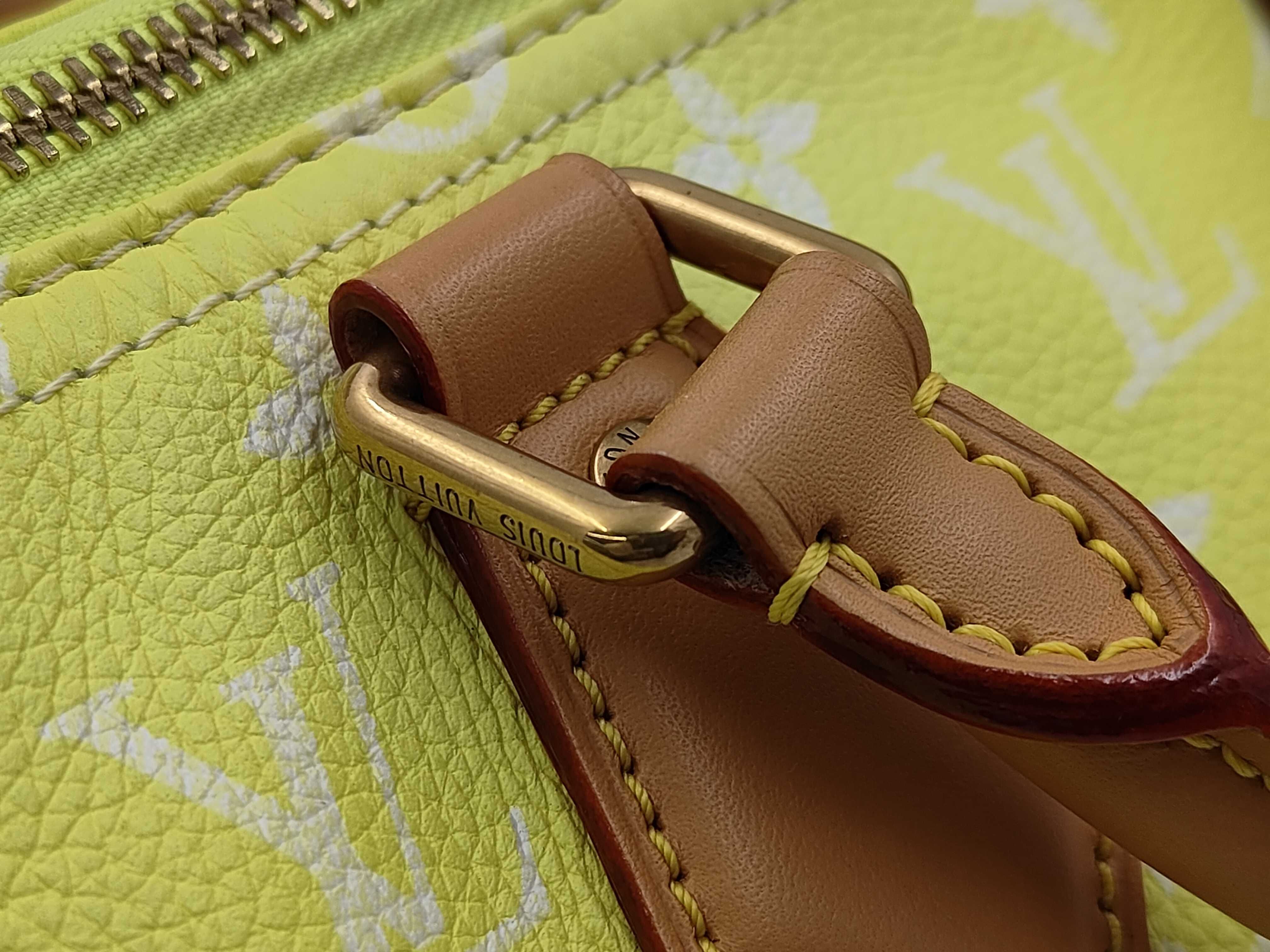 M13902 Speedy P9 Bandoulière 25 Lemonade Yellow RFID Verified Handbag — view 5
