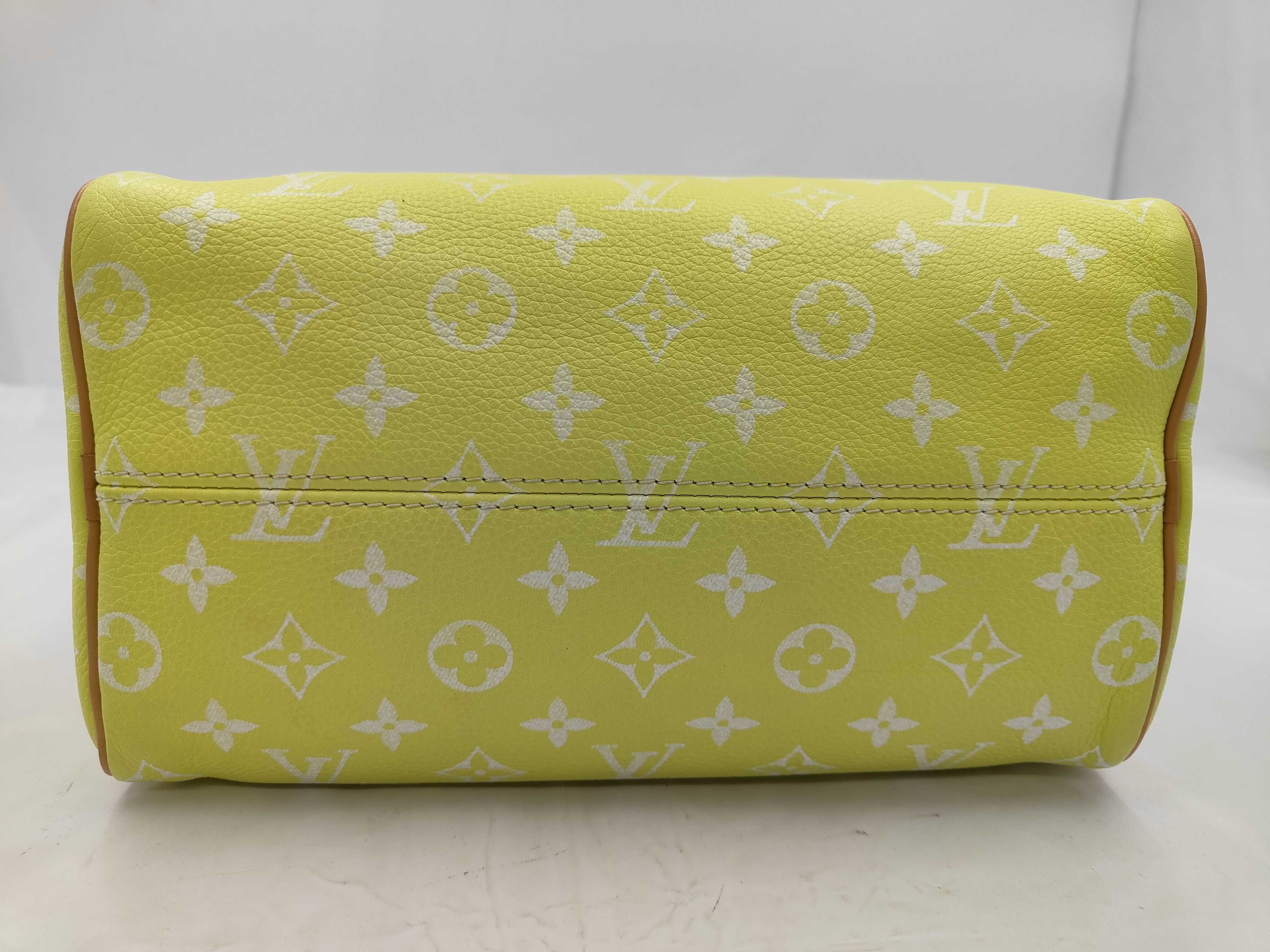 M13902 Speedy P9 Bandoulière 25 Lemonade Yellow RFID Verified Handbag — view 8
