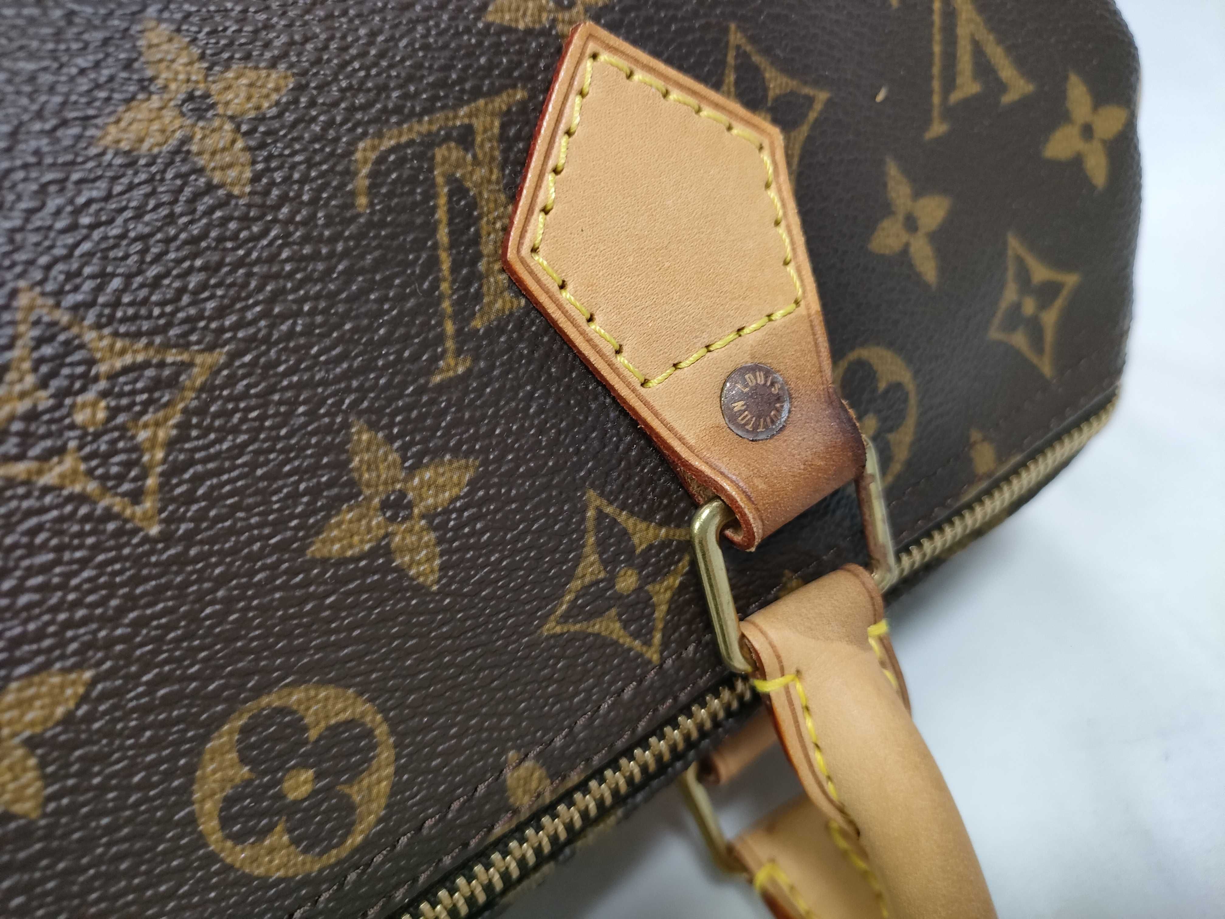 Monogram Louis Vuitton Monogram Handbag Speedy 30 M41526 Handbag — view 12