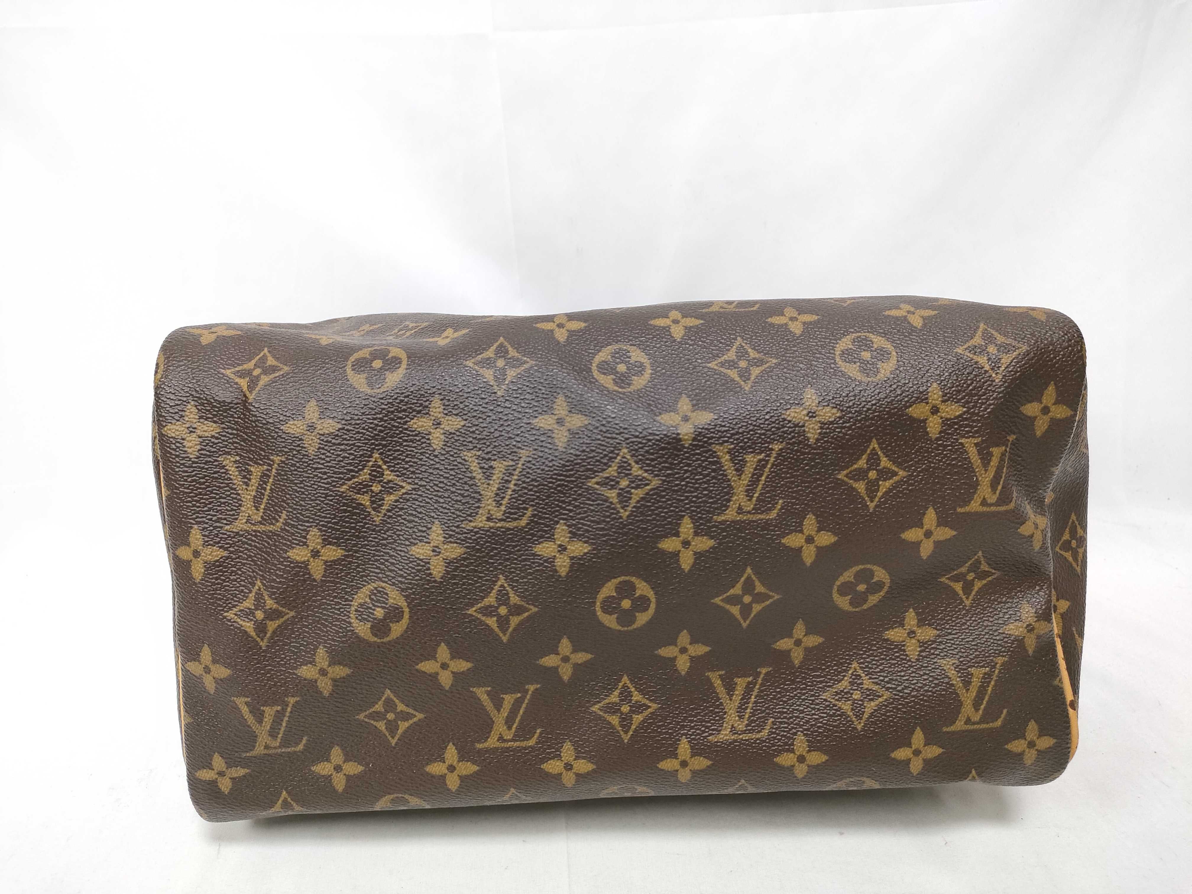 Monogram Louis Vuitton Monogram Handbag Speedy 30 M41526 Handbag — view 3