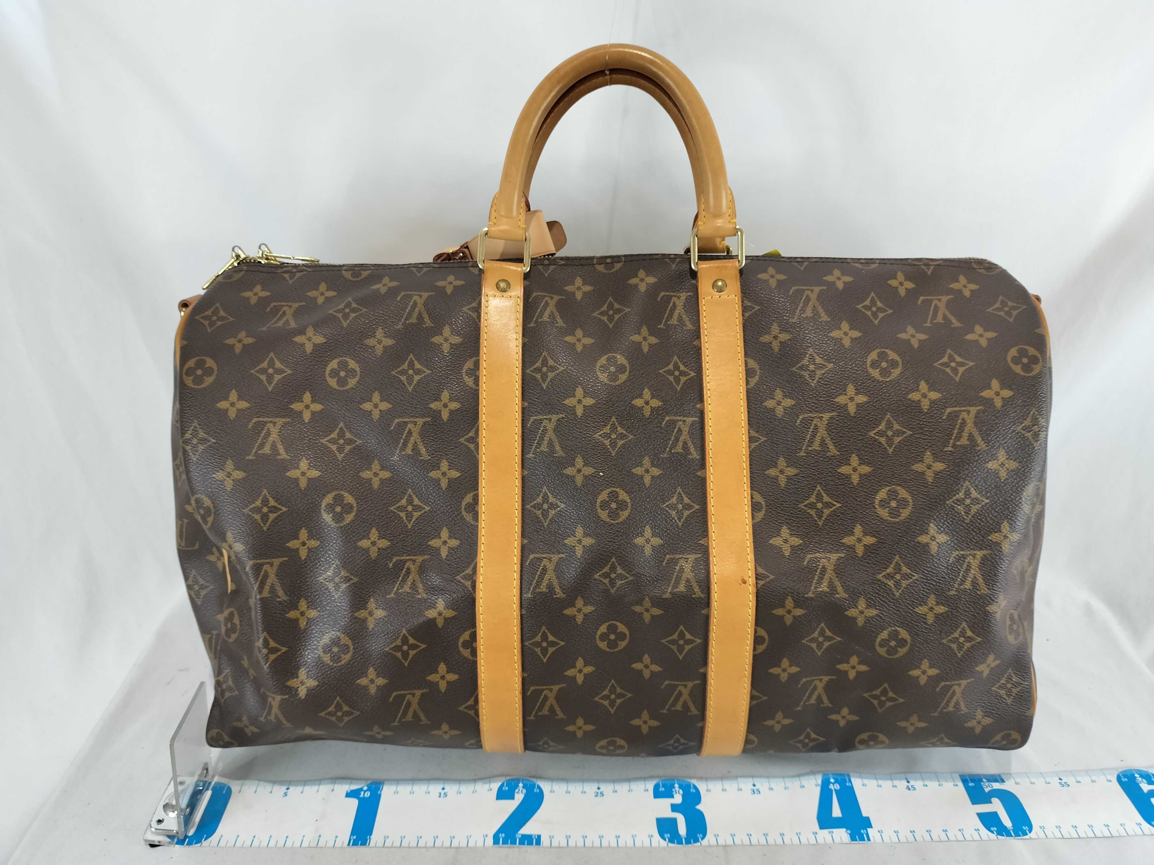 Monogram M41426 Keepall 50 (Padlock without key) Boston Bag — view 2